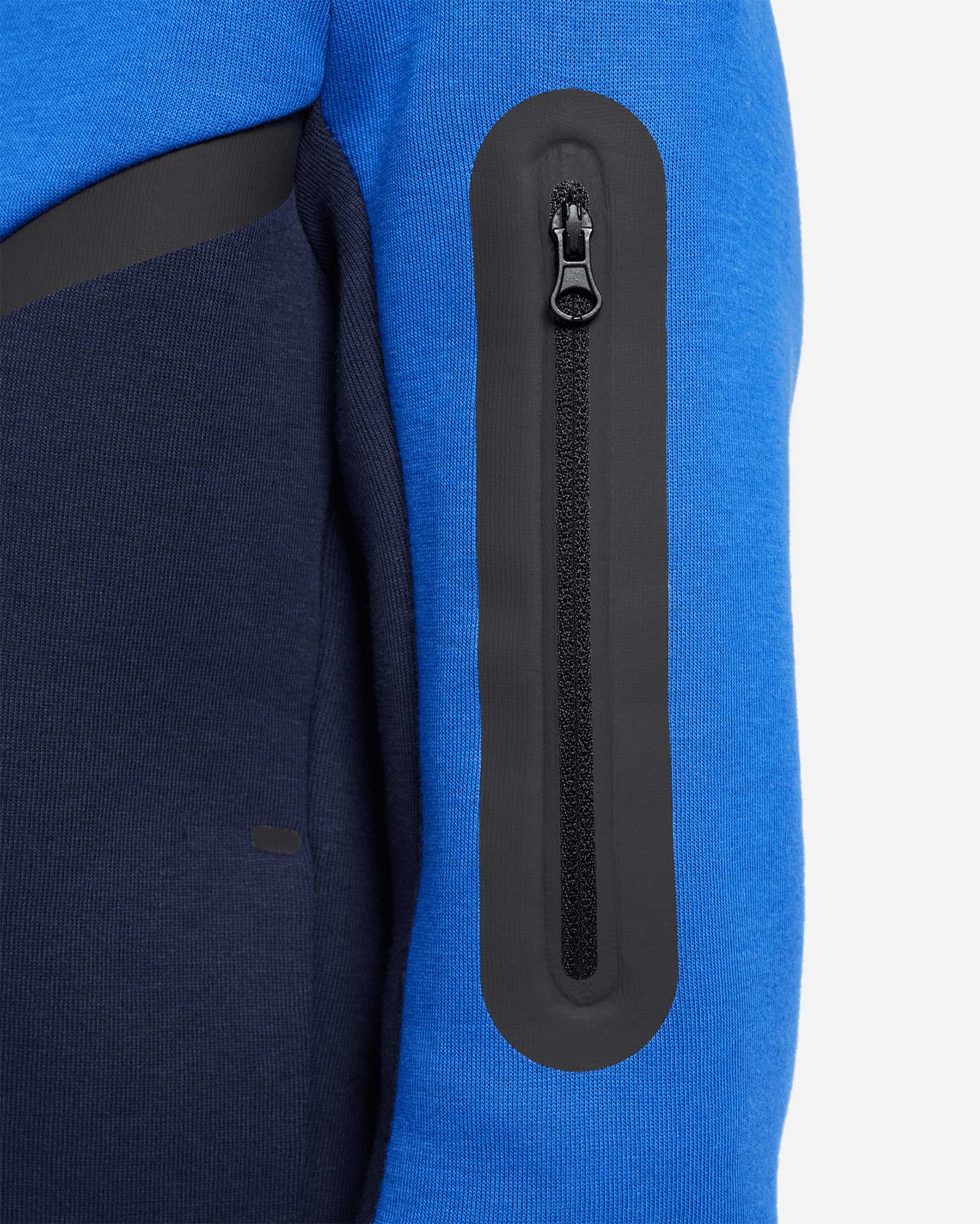Felpa NIKE TECH FLEECE JR - Blu - 4 | Cisalfa Sport