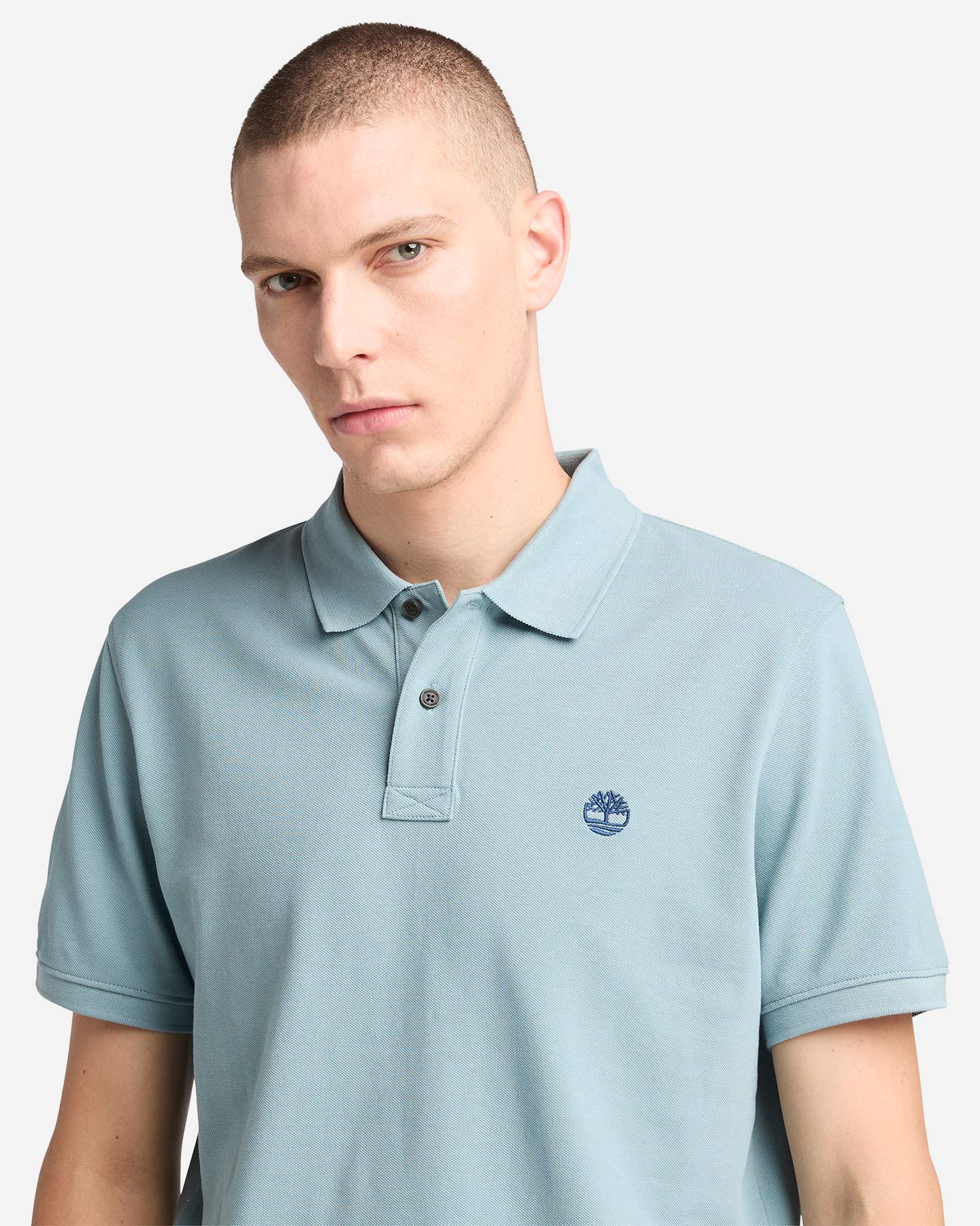 Polo TIMBERLAND SMALL LOGO M - Azzurro - 4 | Cisalfa Sport