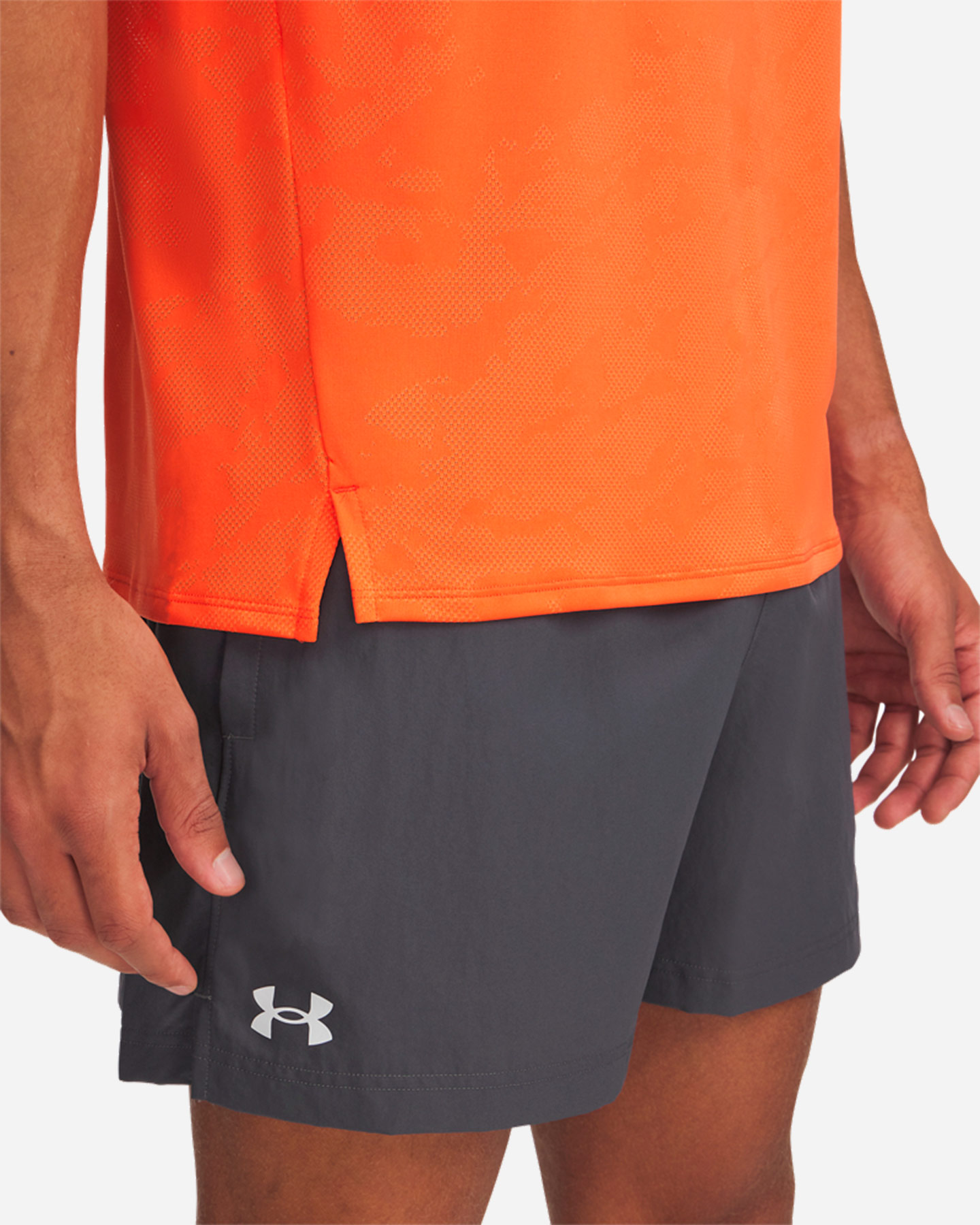 T-shirt training UNDER ARMOUR TECH VENT M - Arancione - 2 | Cisalfa Sport