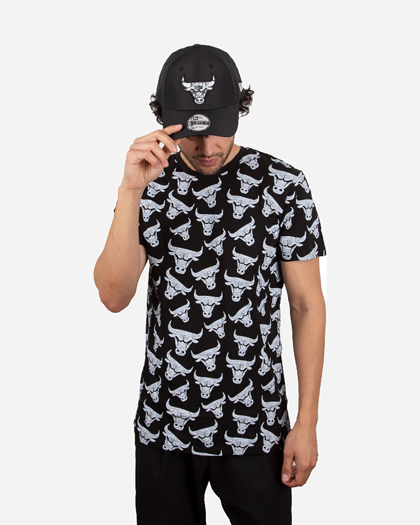 T-shirt NEW ERA NBA AOP DISTRESSD CHICAGO BULLS M - 2 | Cisalfa Sport