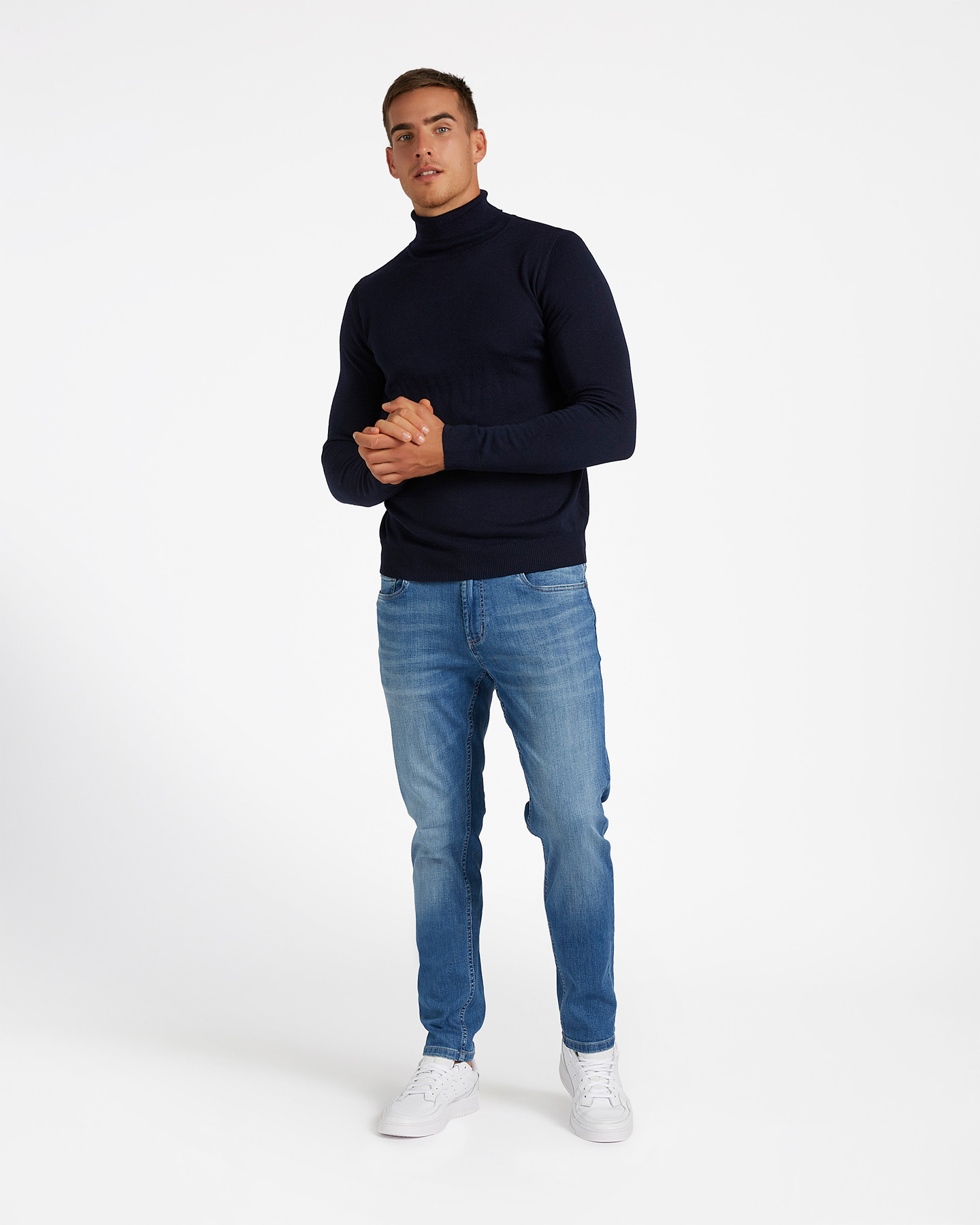 Maglione DACK'S BASIC M - Blu - 1 | Cisalfa Sport
