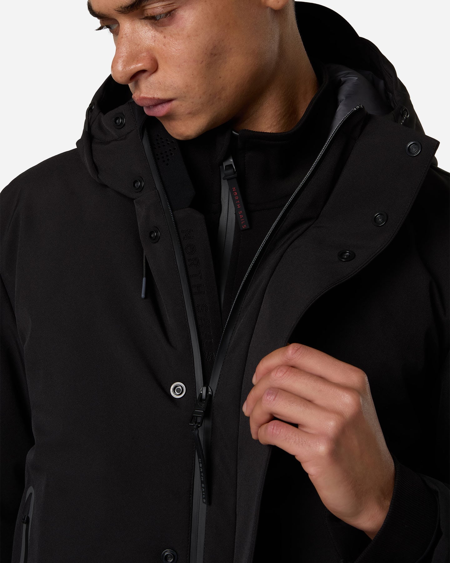 Piumino NORTH SAILS HOBART 2.0 IBRIDO M - Nero - 4 | Cisalfa Sport