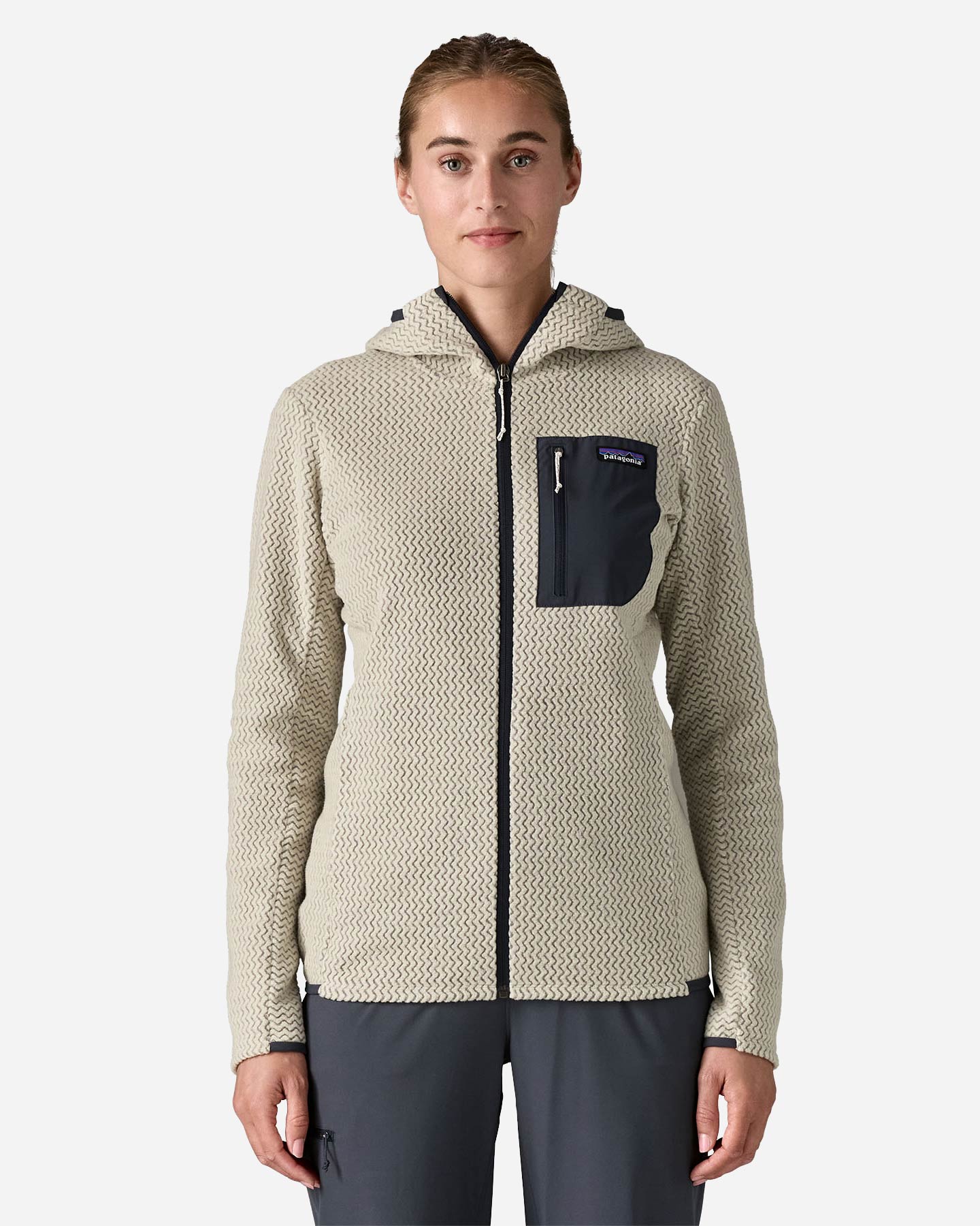 Pile PATAGONIA R1 AIR W - Bianco - 1 | Cisalfa Sport