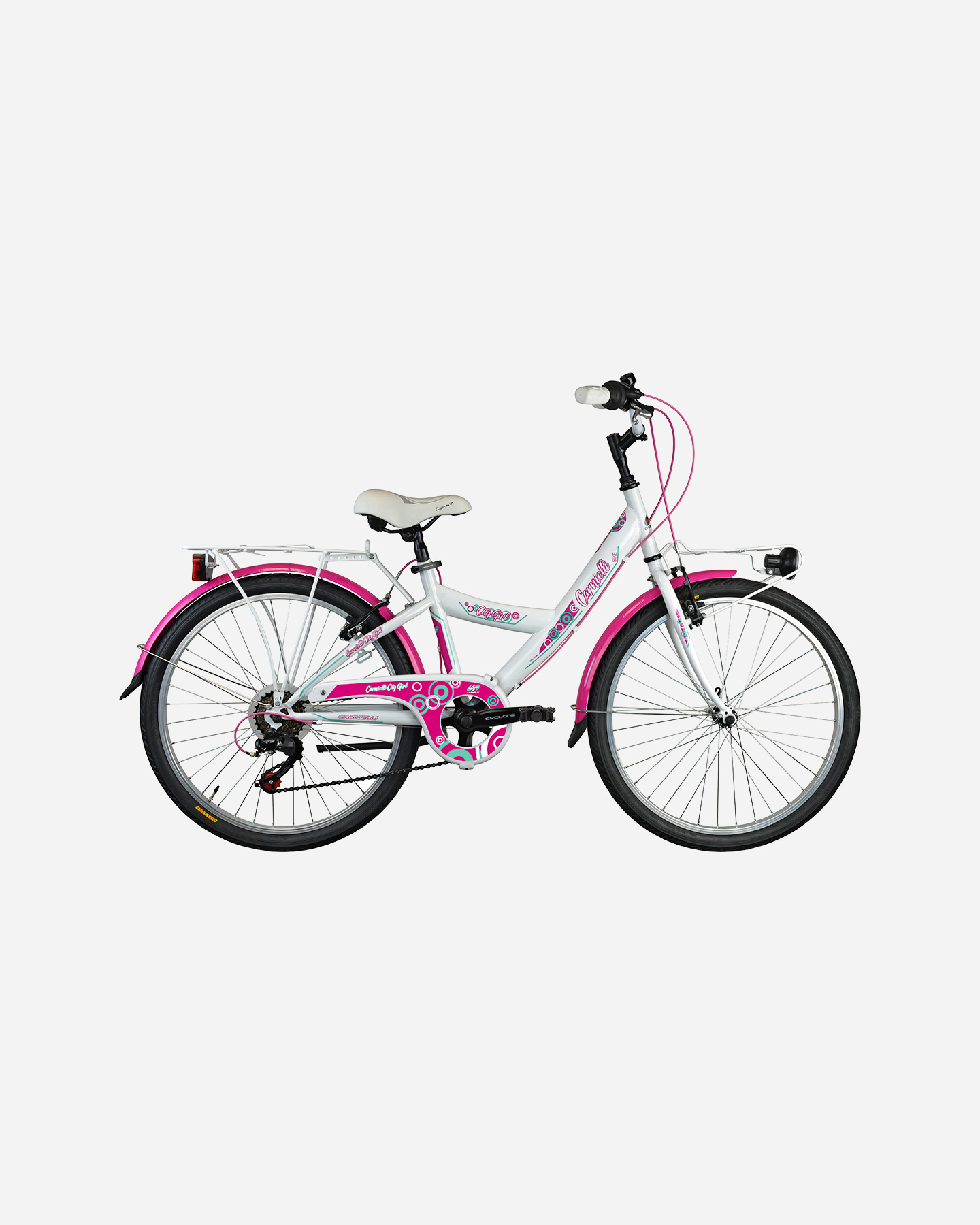Bici junior CARNIELLI BIKE 24" CITYGIRL JR - Bianco - 0 | Cisalfa Sport