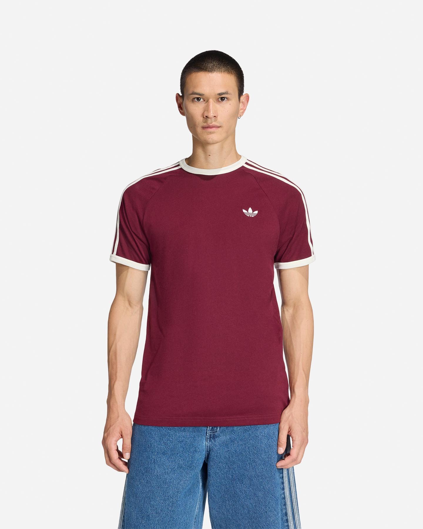 T-shirt ADIDAS ORIGINALS 3STRIPES M - Rosso - 1 | Cisalfa Sport