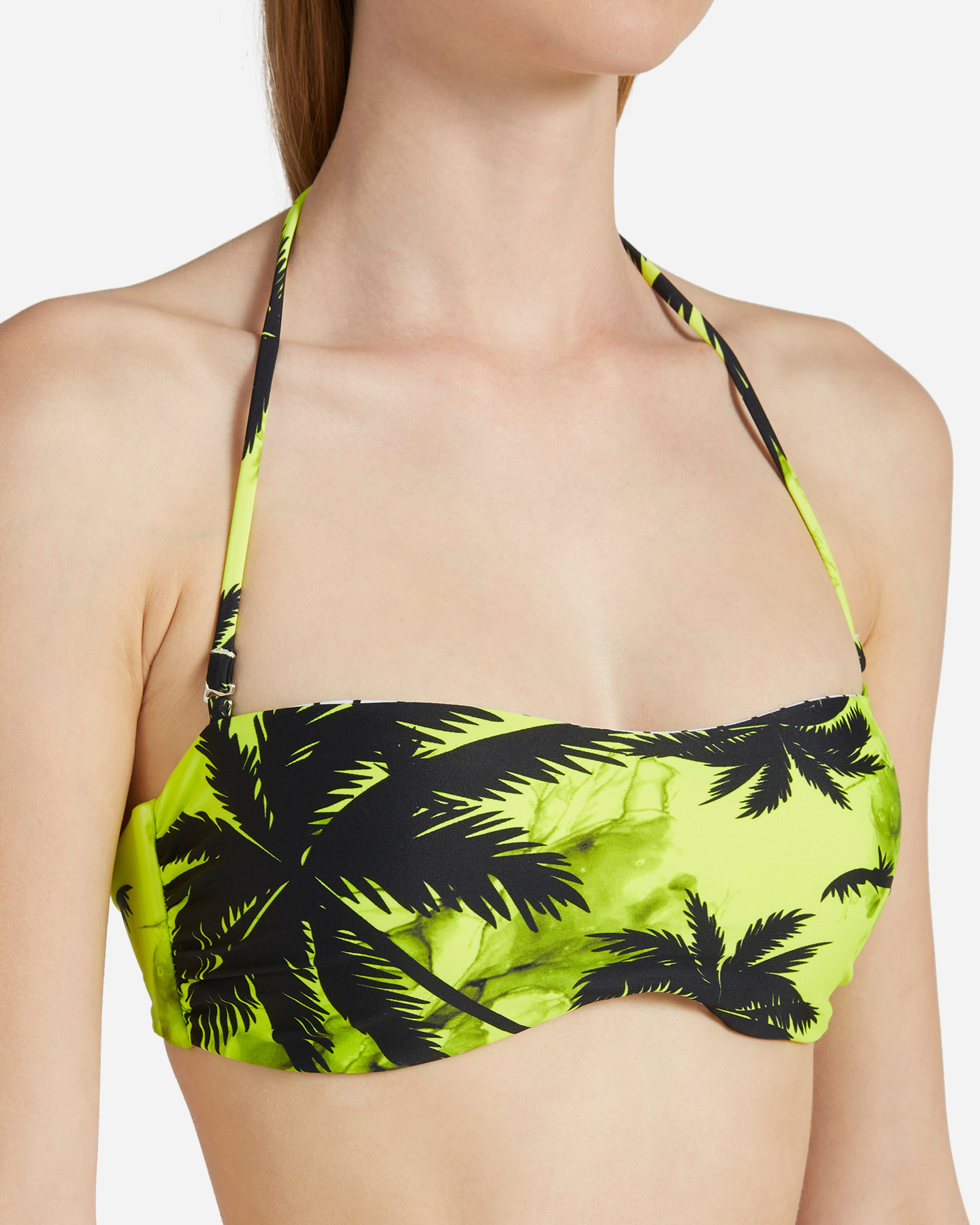 Bikini MISTRAL PALMS STRIPES REVERSIBLE W - Giallo - 4 | Cisalfa Sport