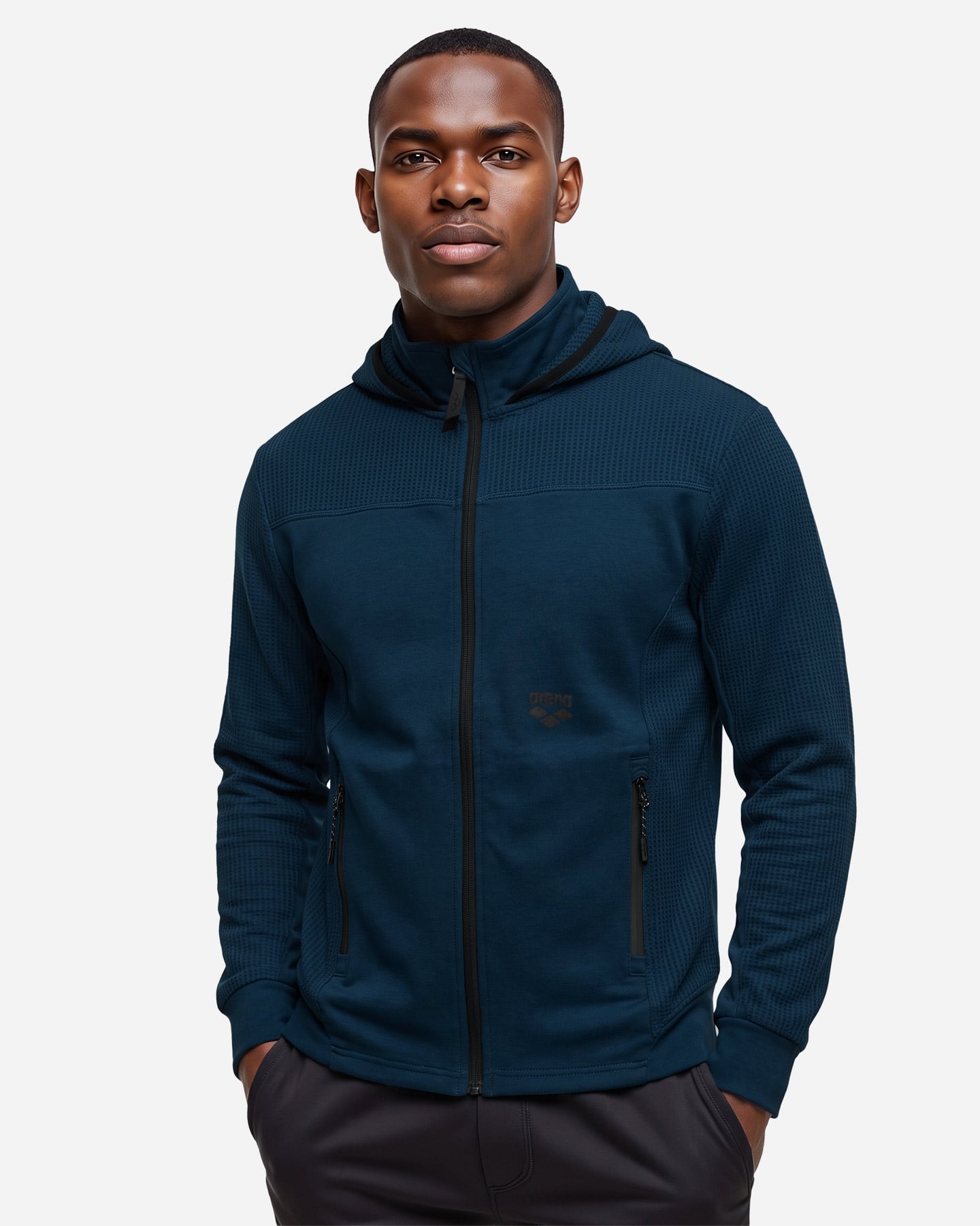 Felpa ARENA EVOLVING ATHLETIC M - Blu - 2 | Cisalfa Sport