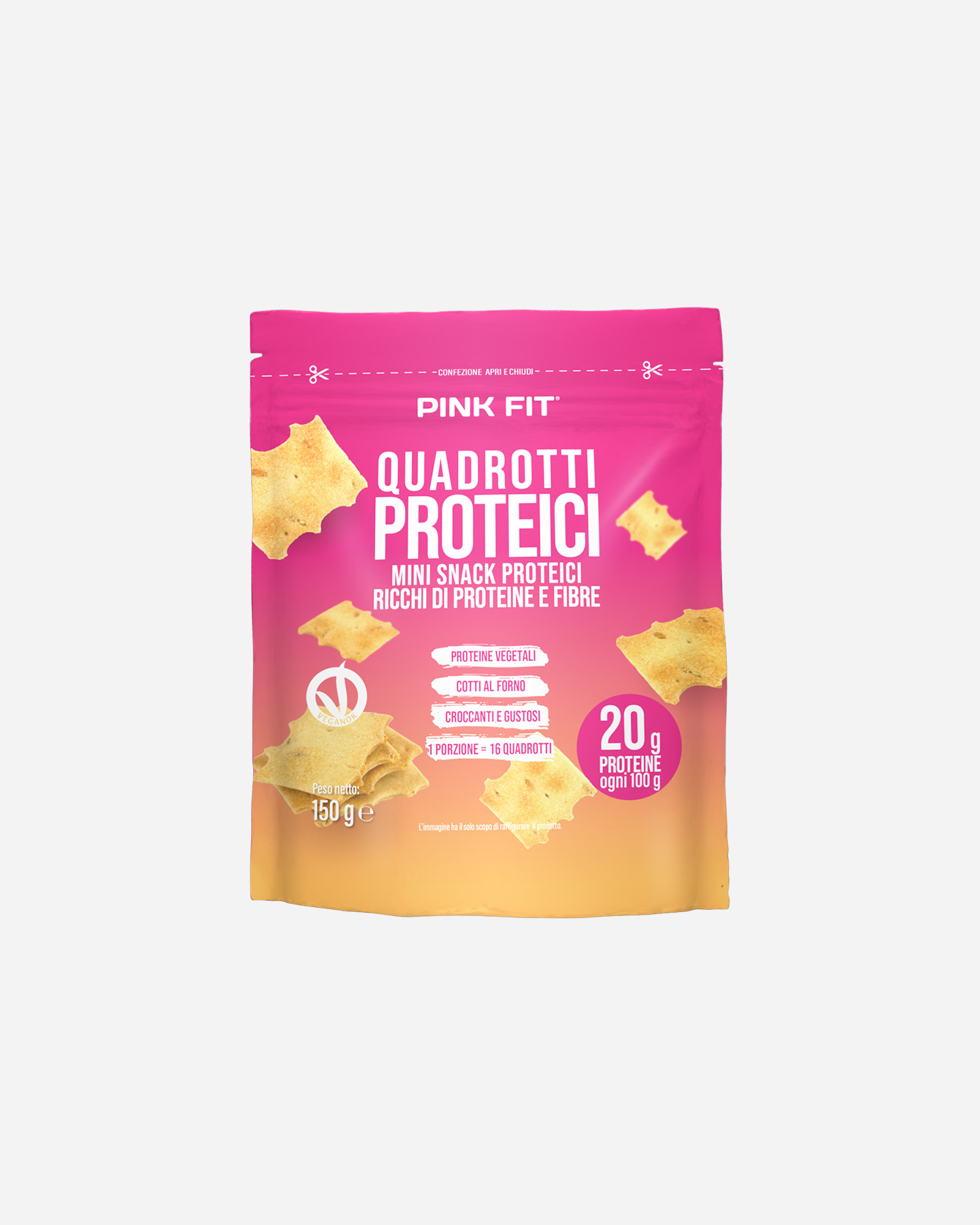 Energetico PROACTION FIT PROTEICI 150 G  - Rosa - 0 | Cisalfa Sport