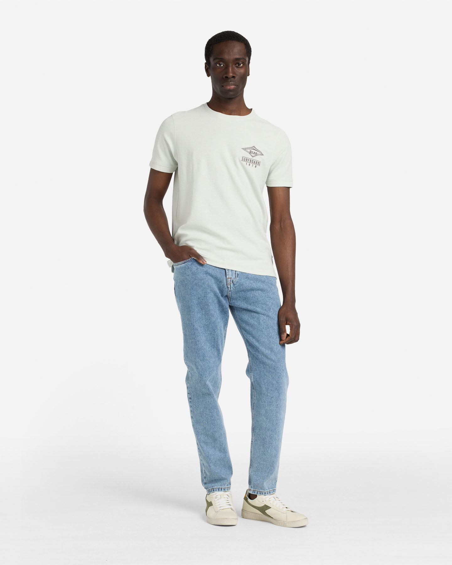 T-shirt BEAR WAVES AFTER WAVES M - Verde - 4 | Cisalfa Sport