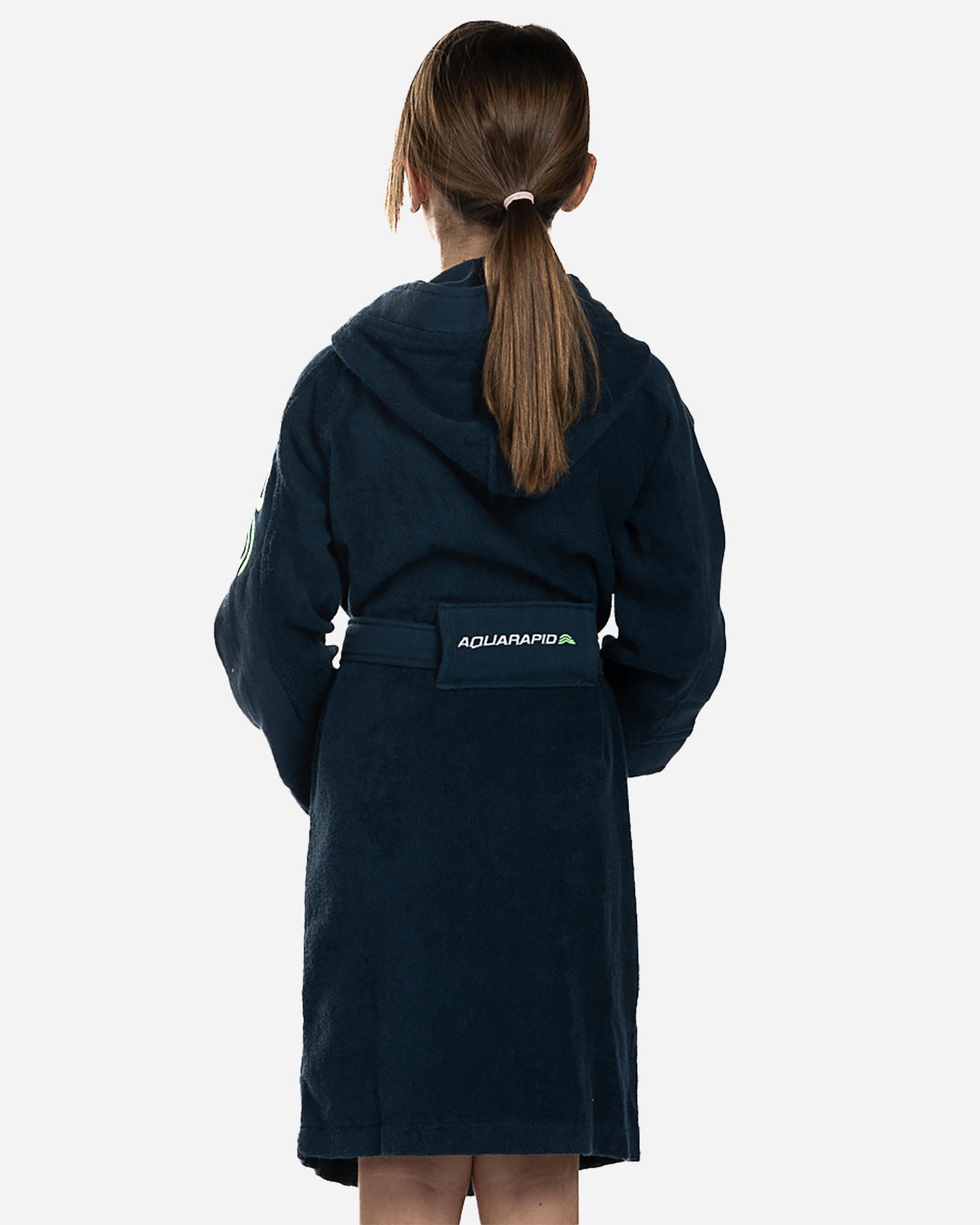 Accappatoio AQUARAPID FENGJ JR - Blu Navy - 2 | Cisalfa Sport