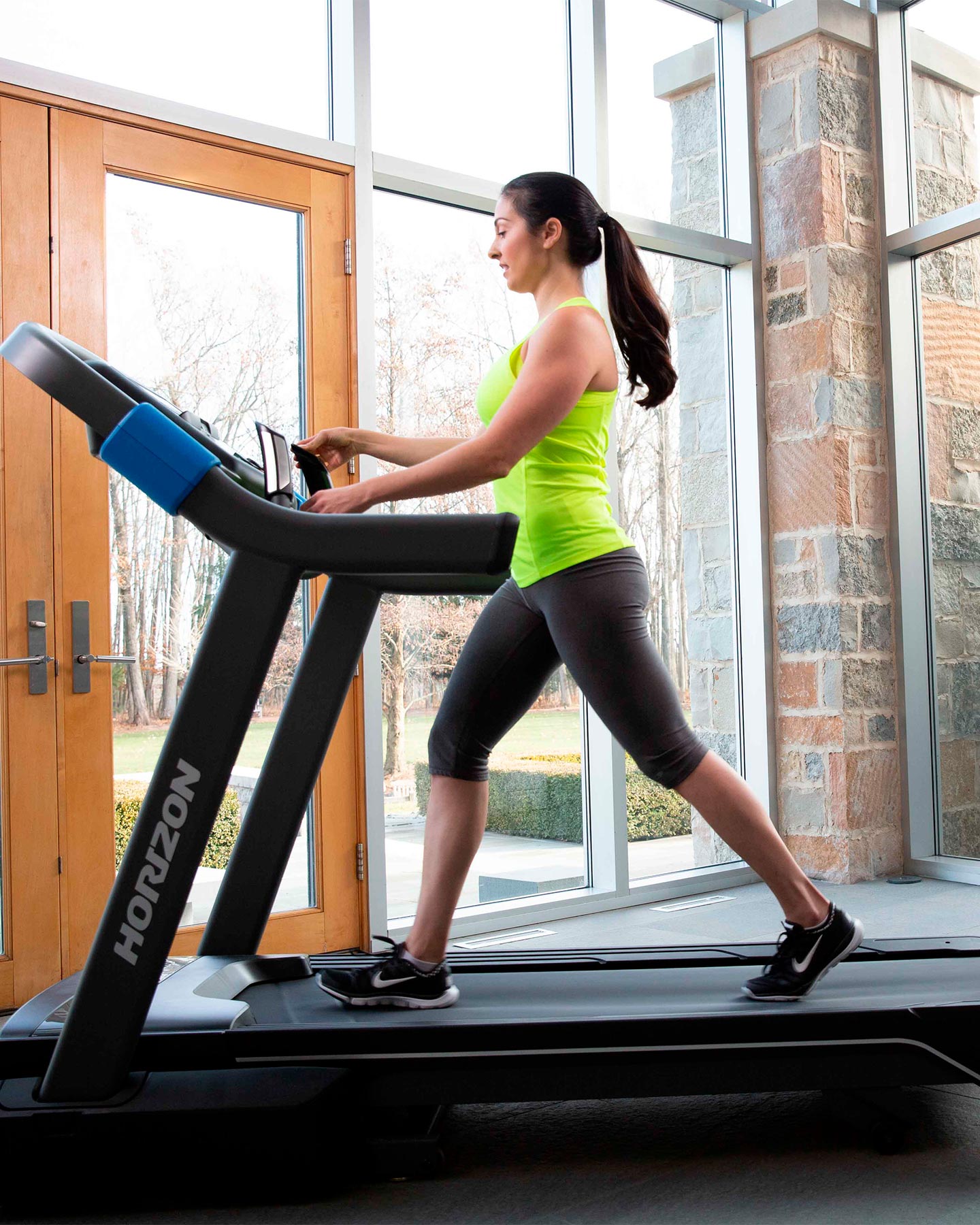 Tapis roulant HORIZON FITNESS 7.0AT  - Antracite - 5 | Cisalfa Sport