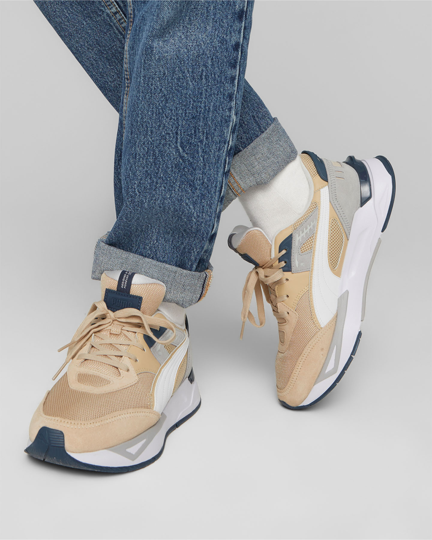 Scarpe sneakers PUMA MIRAGE SPORT REMIX DESERT CLAY M - 5 | Cisalfa Sport