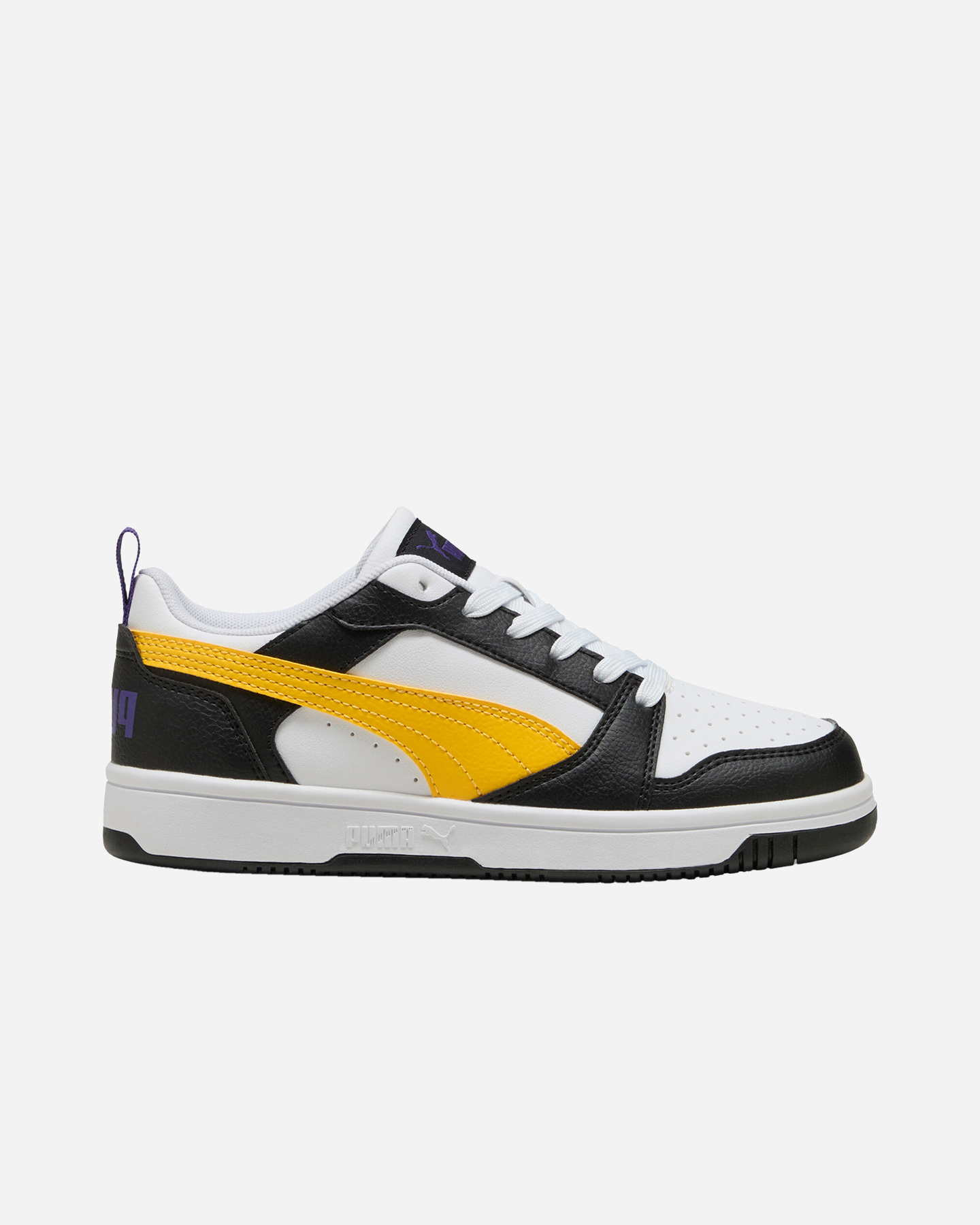 Scarpe sneakers PUMA REBOUND V6 LOW GS JR - Giallo - 0 | Cisalfa Sport