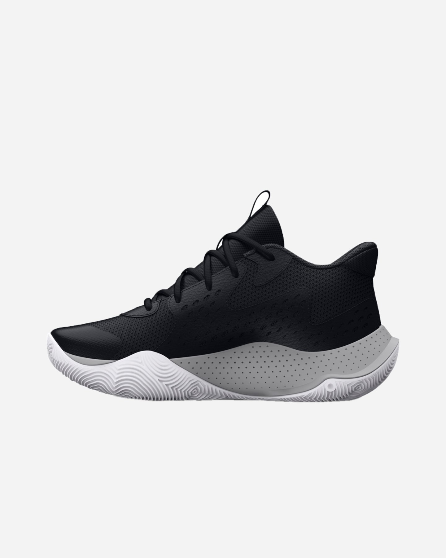 Scarpe basket UNDER ARMOUR JET'23 GS JR - Nero - 3 | Cisalfa Sport
