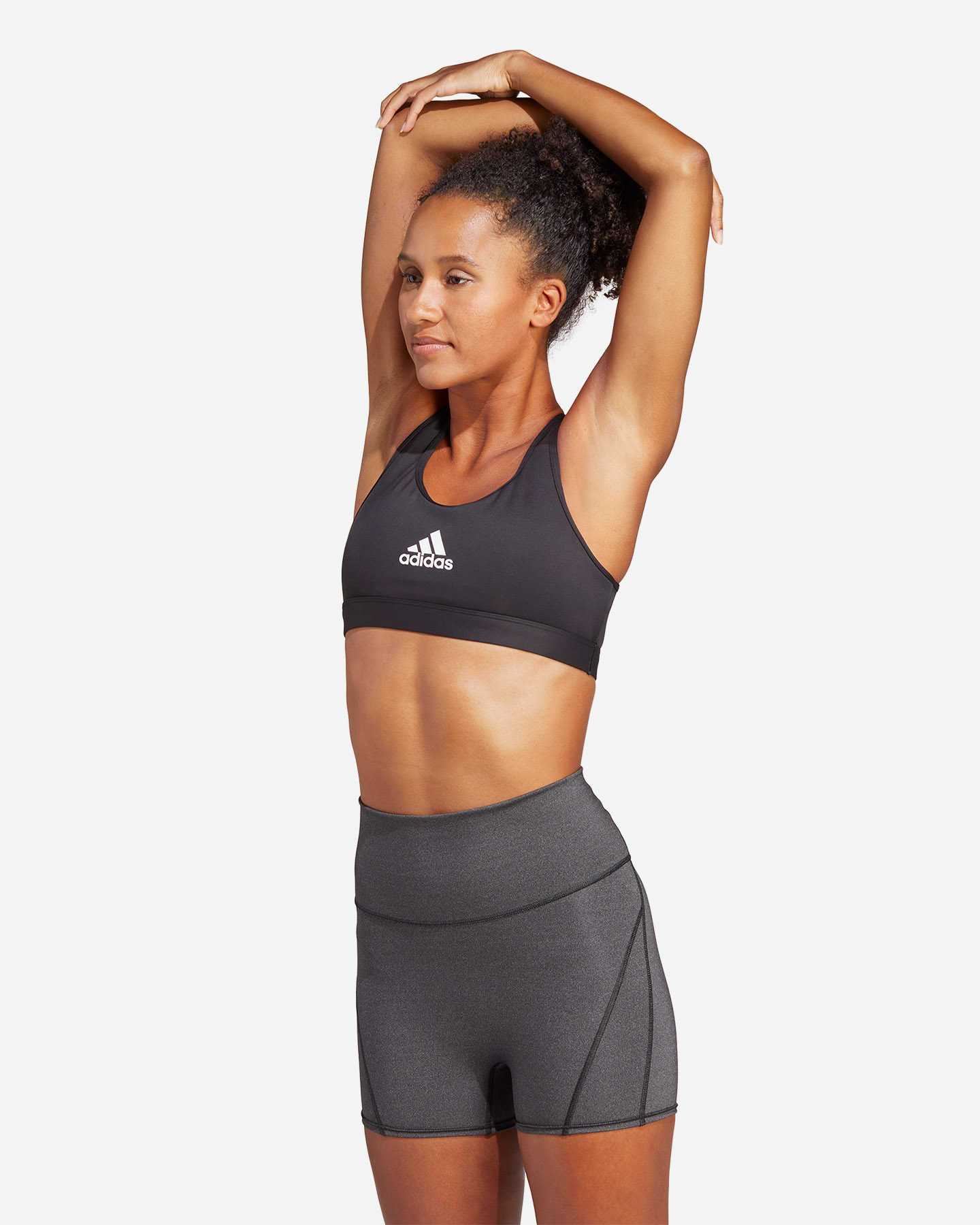 Bra training ADIDAS BIG LOG W - Nero - 2 | Cisalfa Sport