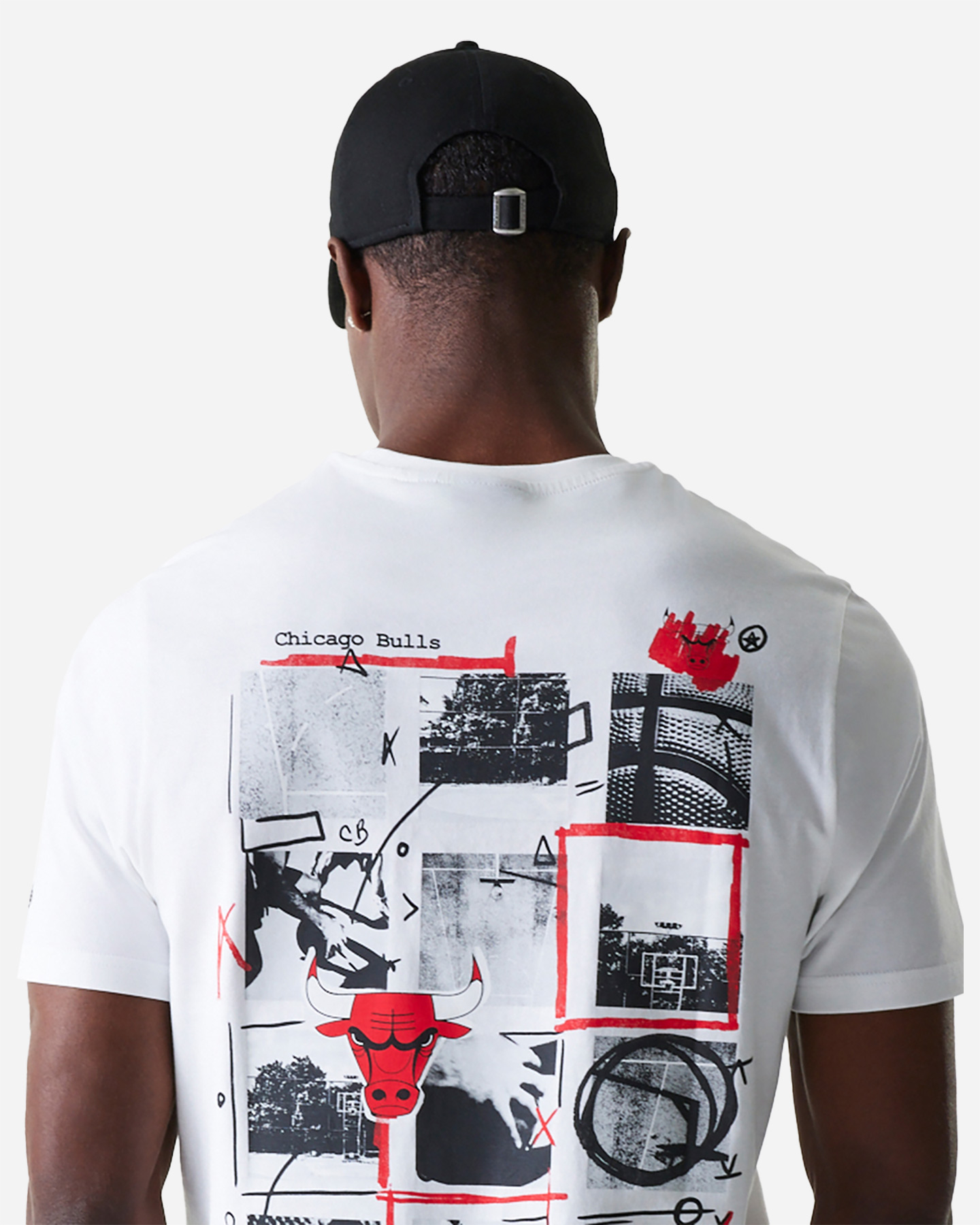Maglia basket NEW ERA PHOTOGRAPH CHICAGO BULLS M - Nero - 5 | Cisalfa Sport