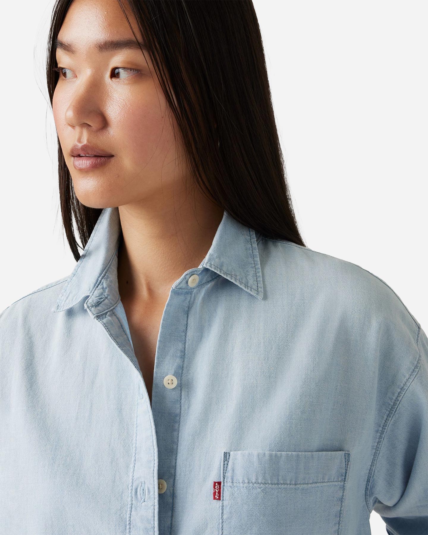 Camicia LEVI'S CLASSIC W - Blu - 4 | Cisalfa Sport