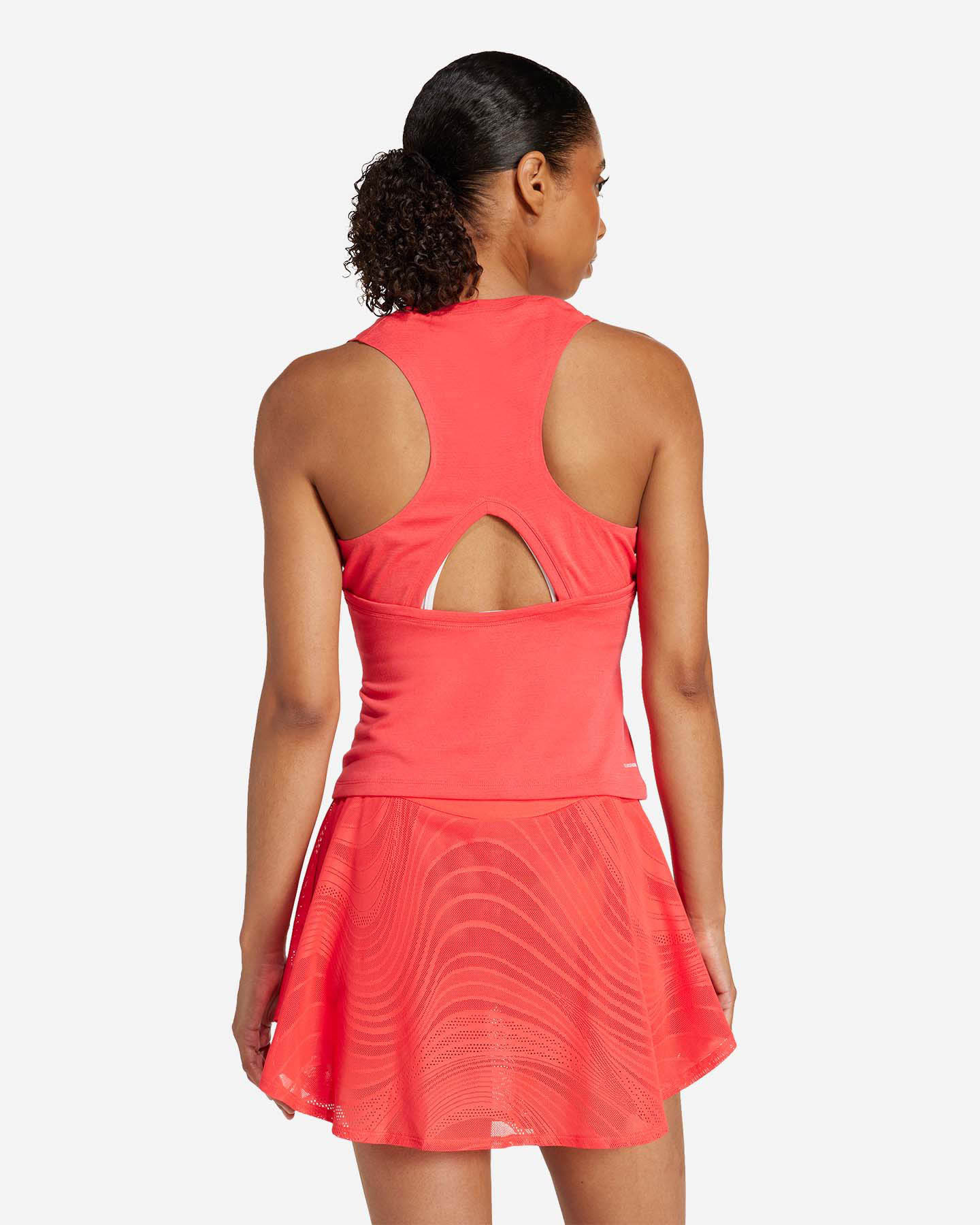 T-shirt tennis ADIDAS AO24 W - Rosso - 3 | Cisalfa Sport