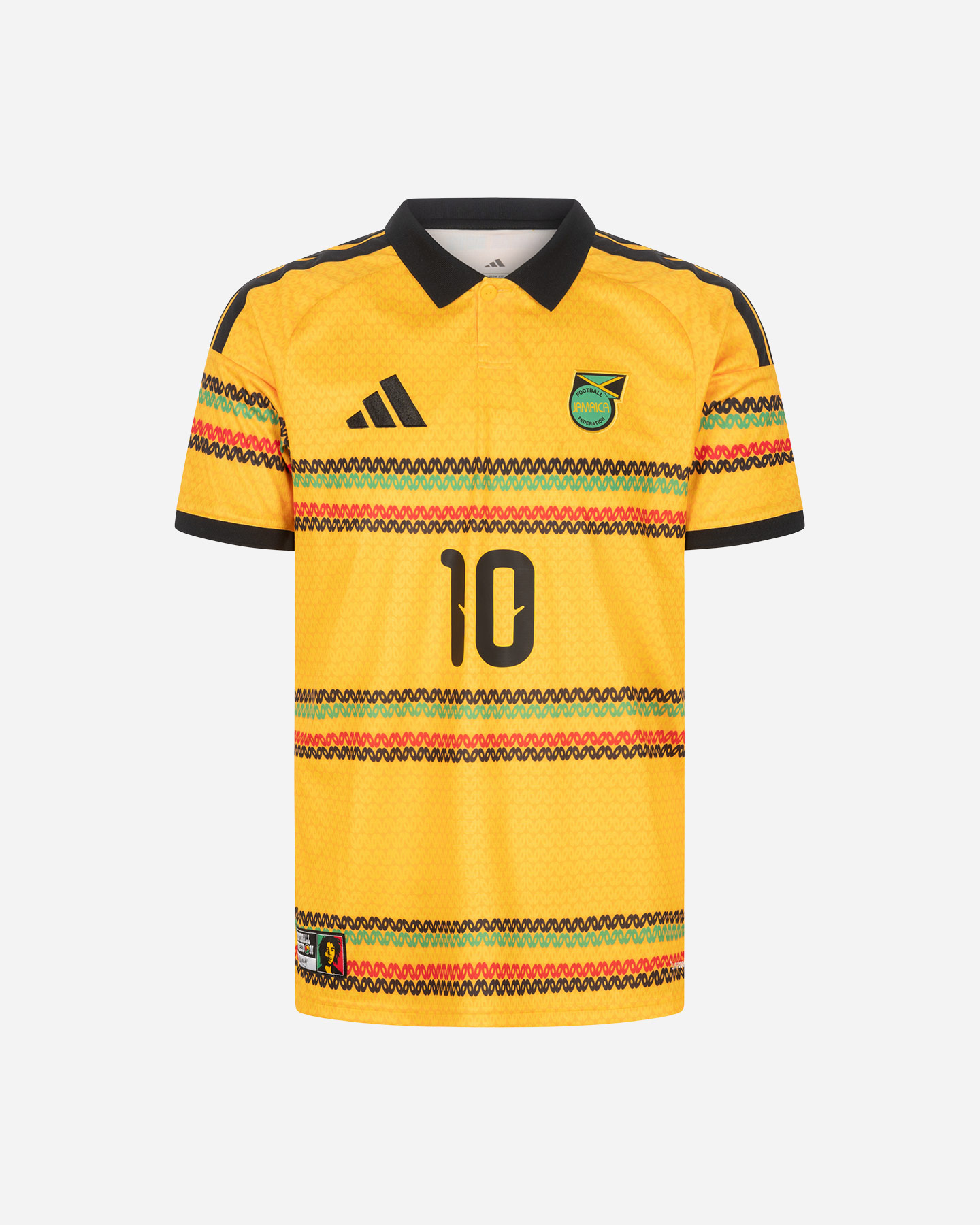 Adidas Jamaica M10 Home M - Maglia Calcio Ufficiale - Uomo - Color Mix