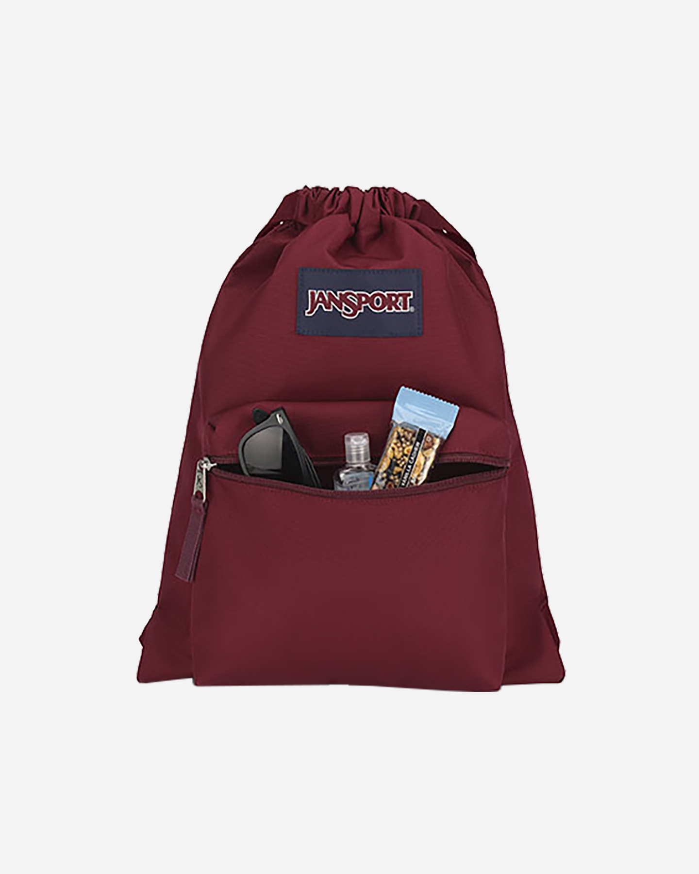 Borsa JANSPORT DRAWSACK  - Rosso - 3 | Cisalfa Sport