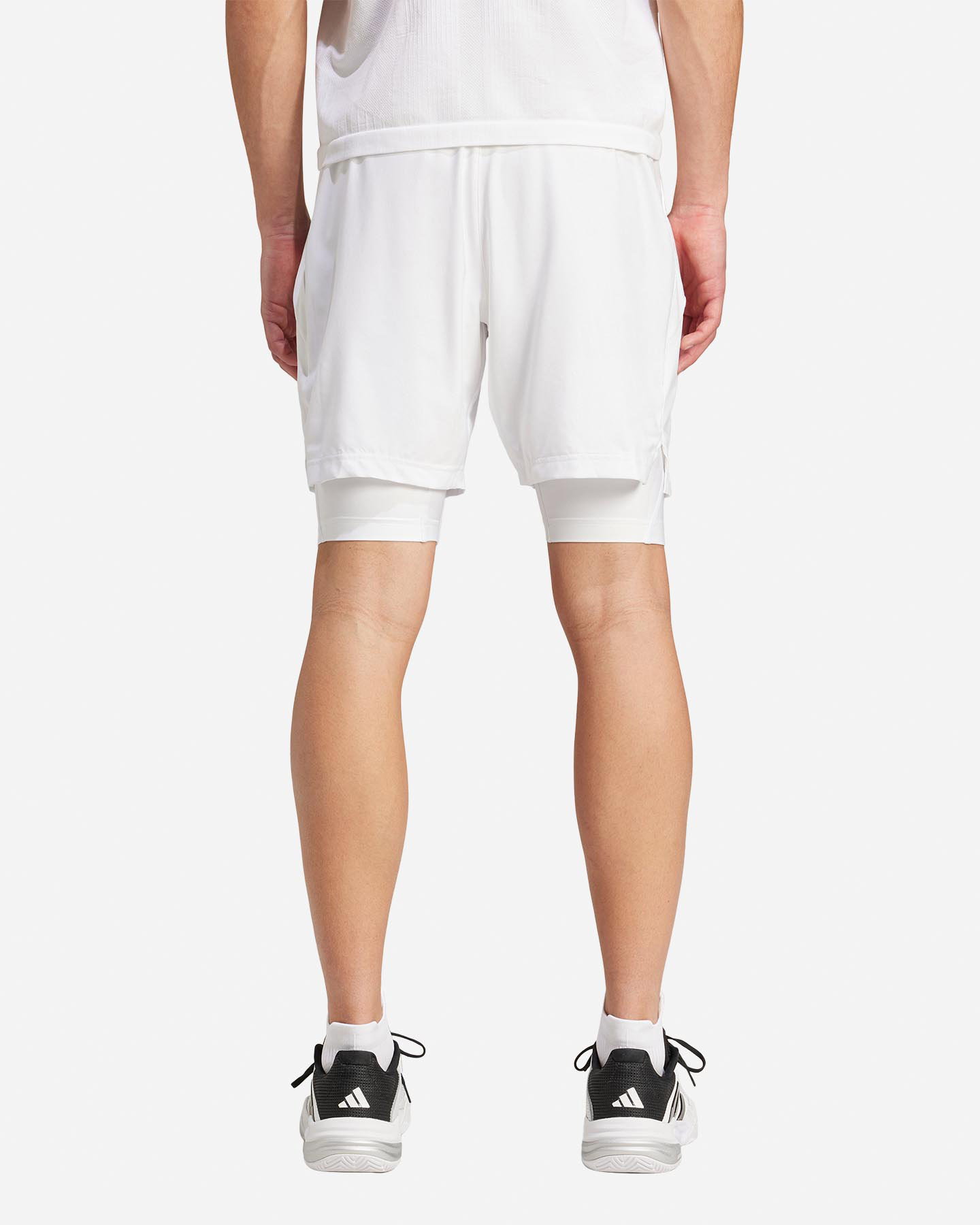 Pantaloncini tennis ADIDAS WIMBLEDON M - Bianco - 2 | Cisalfa Sport