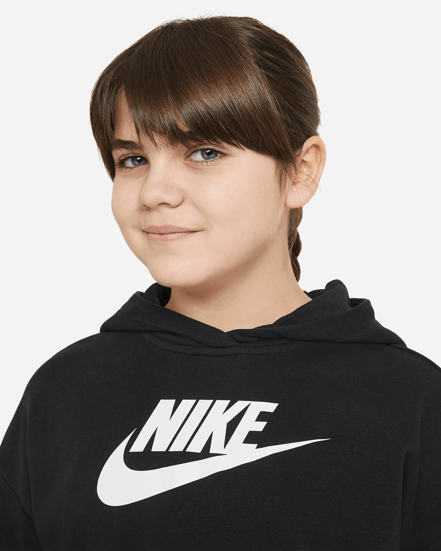 Felpa NIKE PLOGO JR - Nero - 3 | Cisalfa Sport