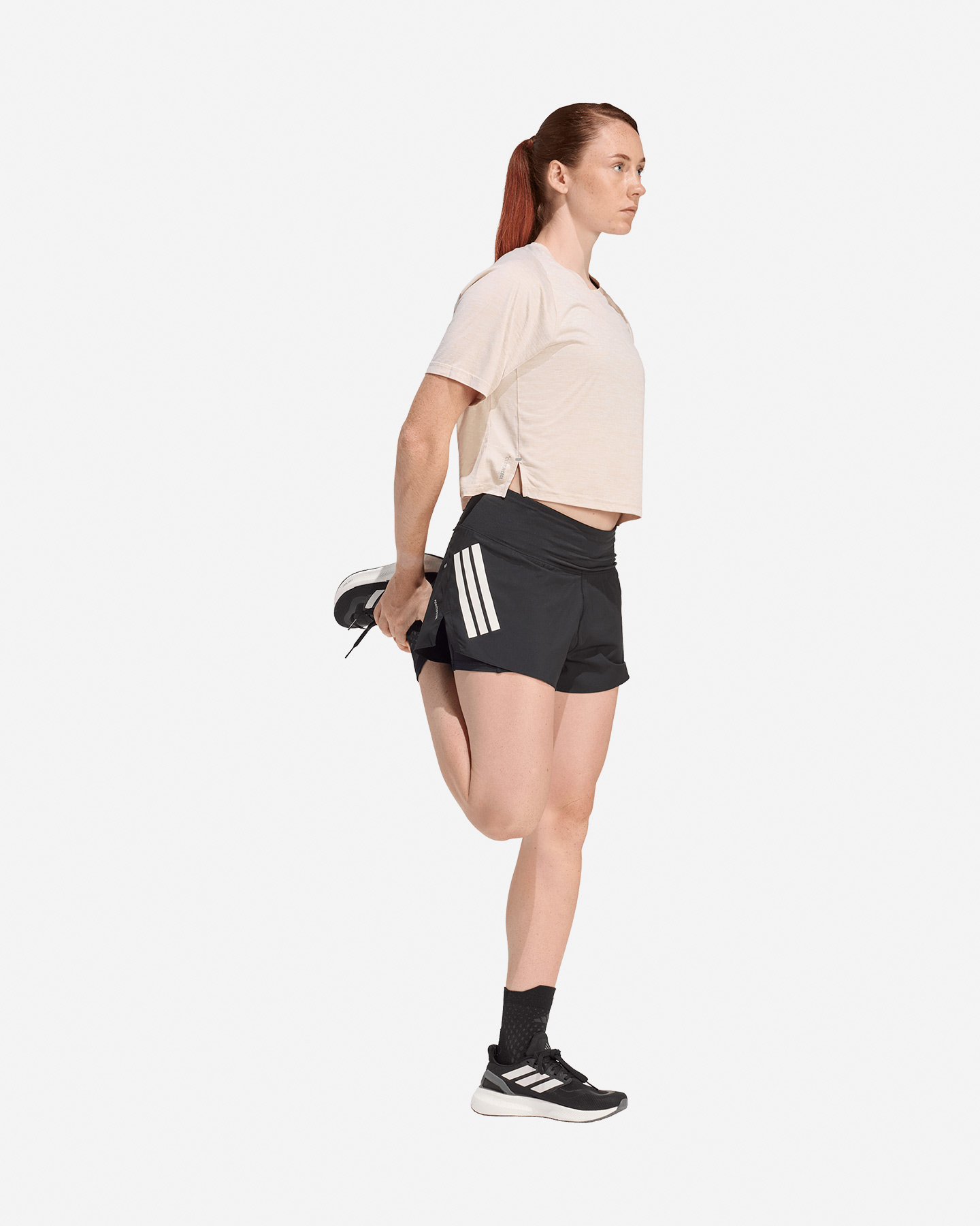 Short running ADIDAS ADI365 FORMOTION 2IN1 W - Nero - 3 | Cisalfa Sport