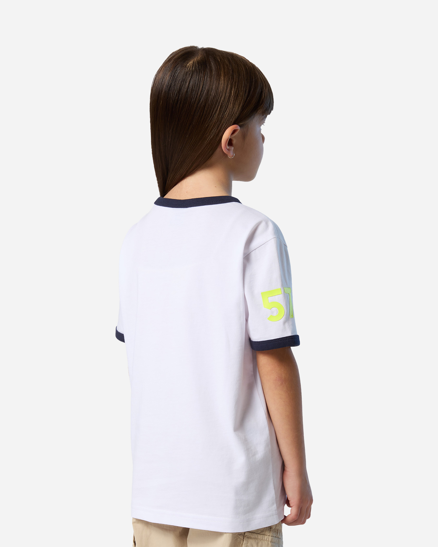 T-shirt NORTH SAILS RIBS JR - Bianco - 2 | Cisalfa Sport