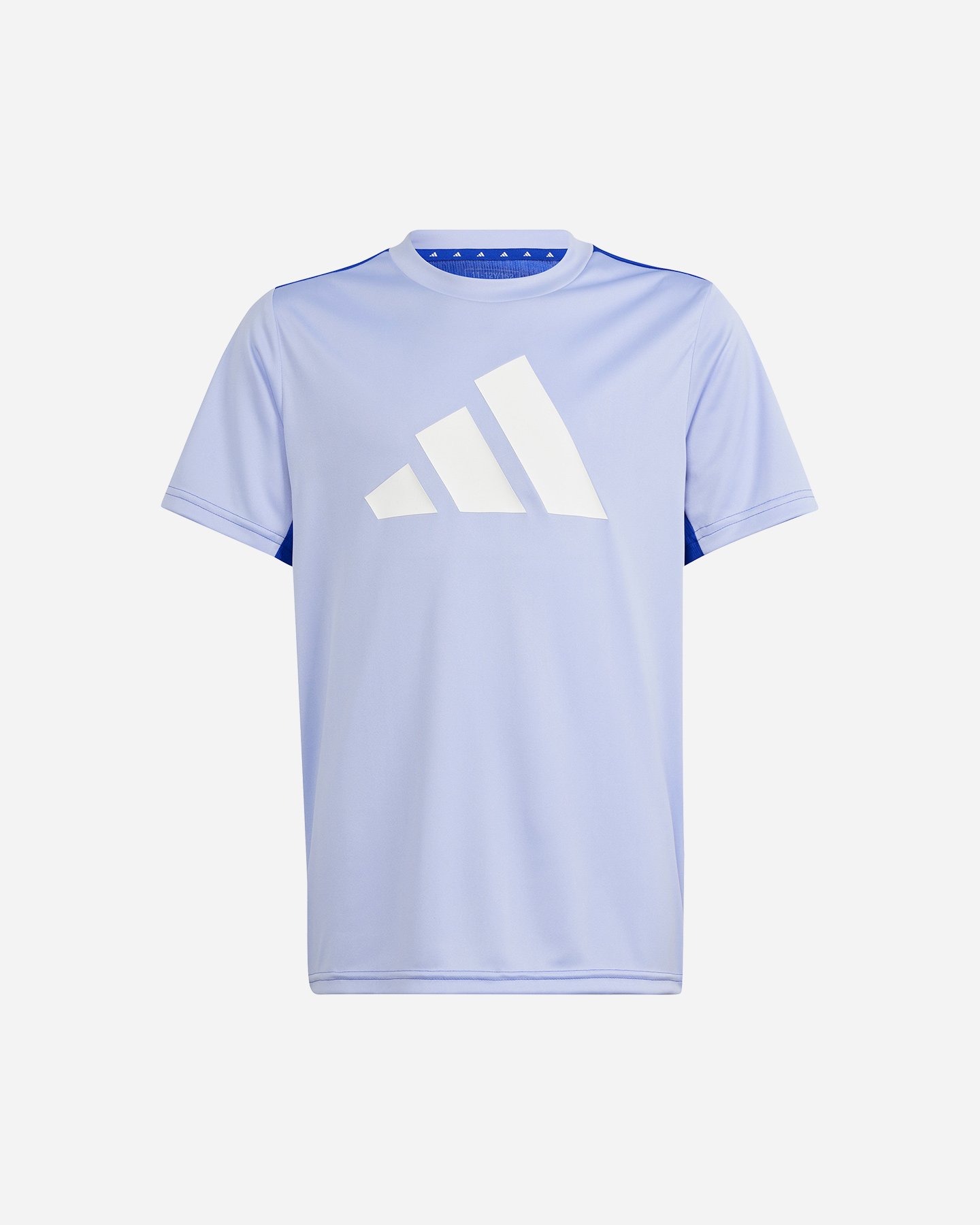 T-shirt ADIDAS DRI FIT BIG LOGO JR - Blu - 0 | Cisalfa Sport