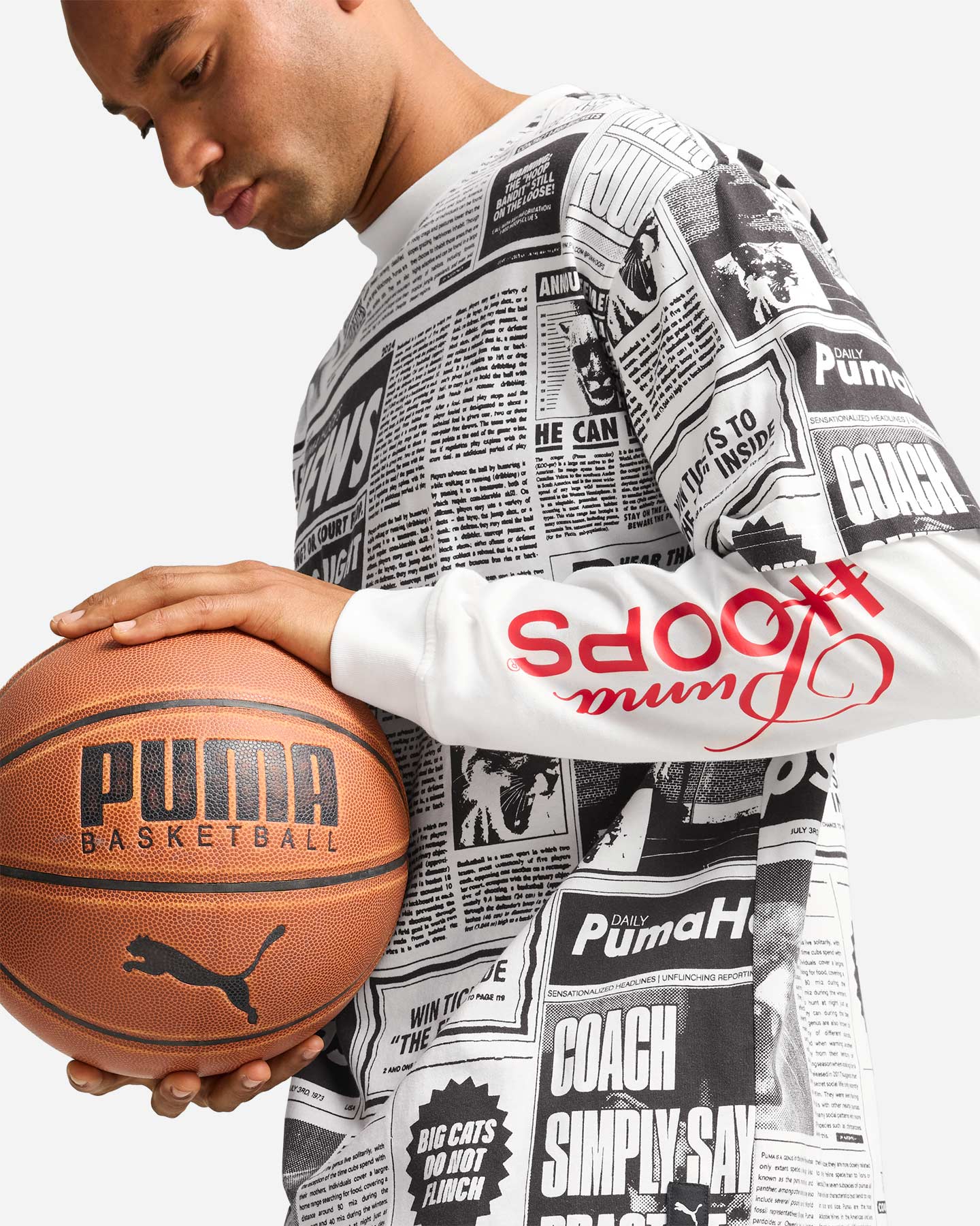 T-shirt PUMA MEDIA DAY M - Bianco - 3 | Cisalfa Sport