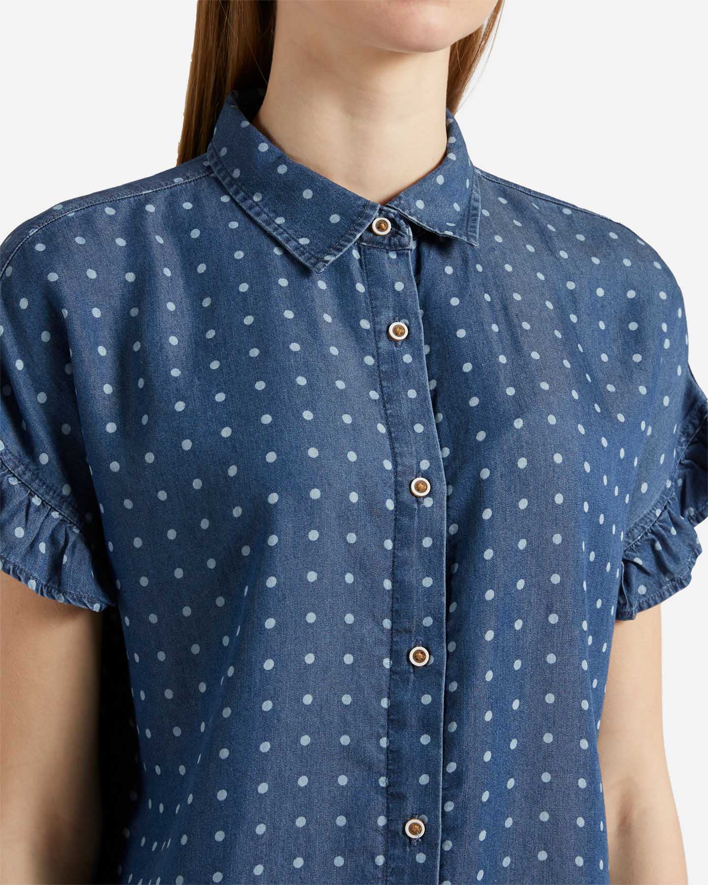 Camicia DACK'S ESSENTIAL W - Denim - 4 | Cisalfa Sport