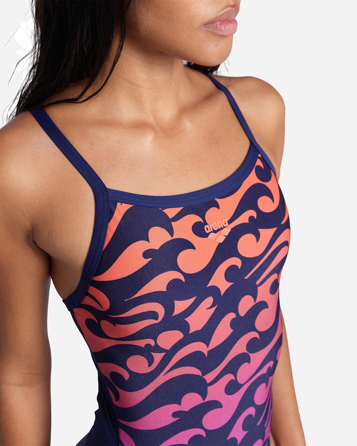 Costume piscina ARENA SURFS UP W - Blu Navy - 4 | Cisalfa Sport