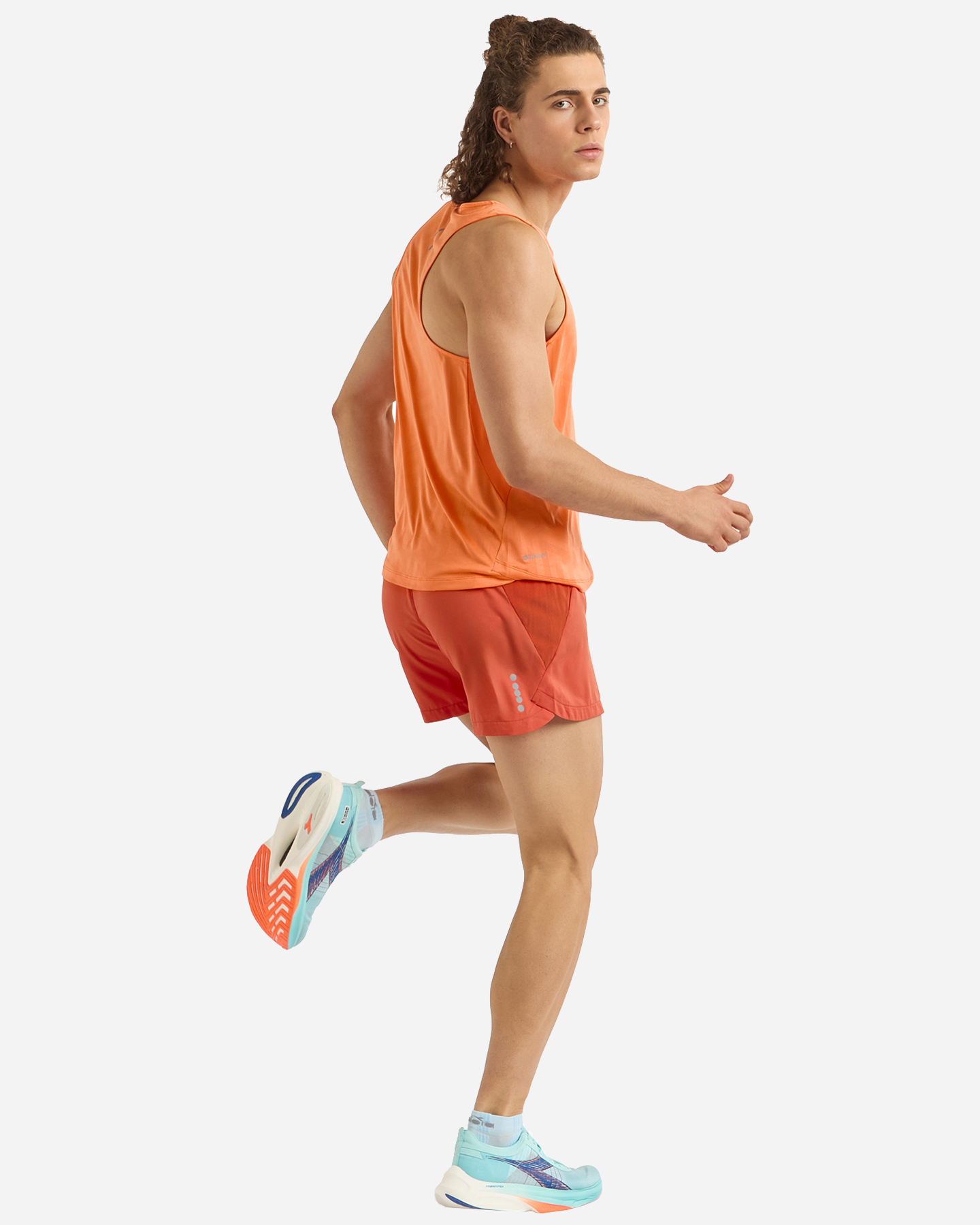 Short running DIADORA SUPERLIGHT SPLIT M - Arancione - 3 | Cisalfa Sport