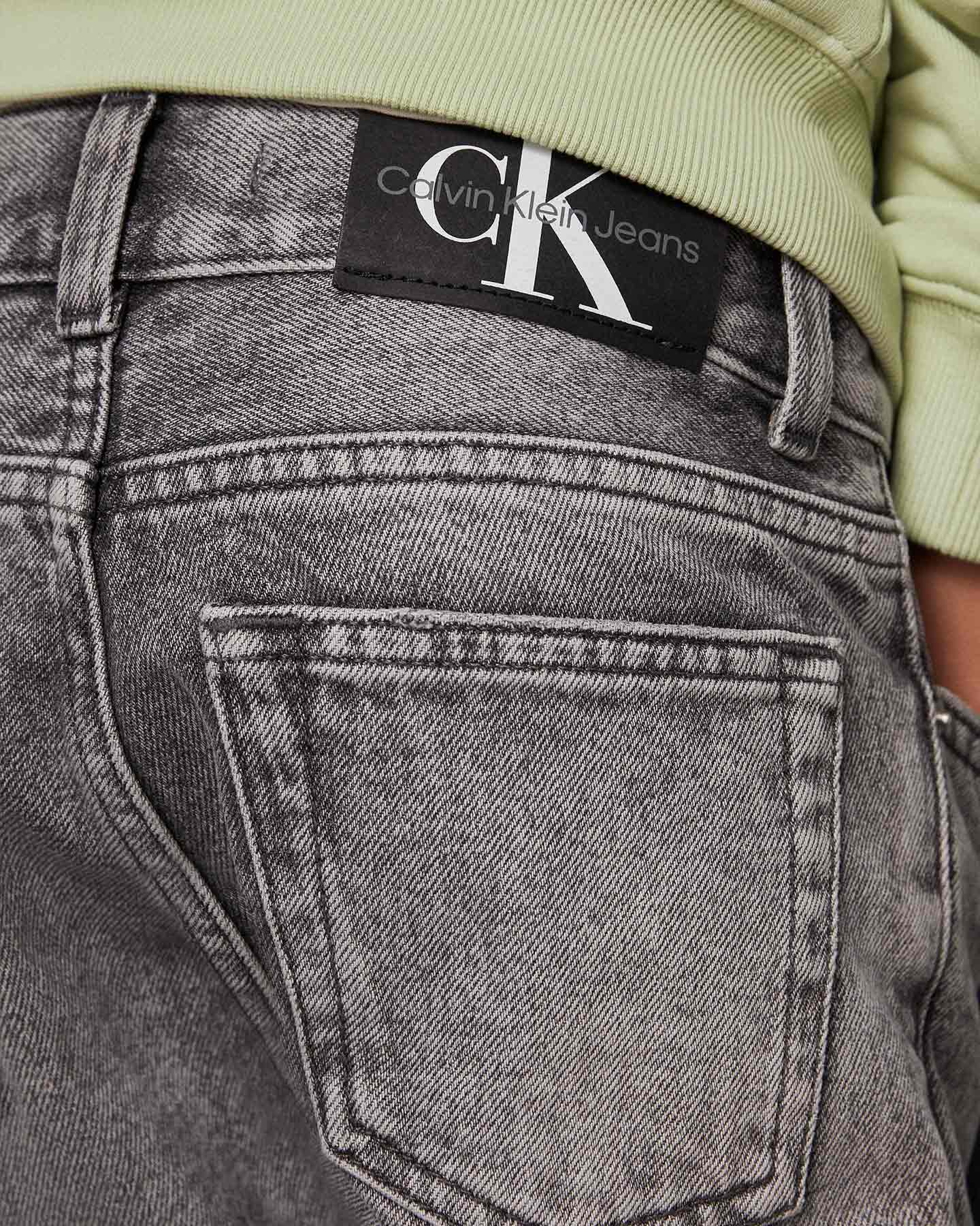 Jeans CALVIN KLEIN JEANS DAD JR - Grigio - 3 | Cisalfa Sport