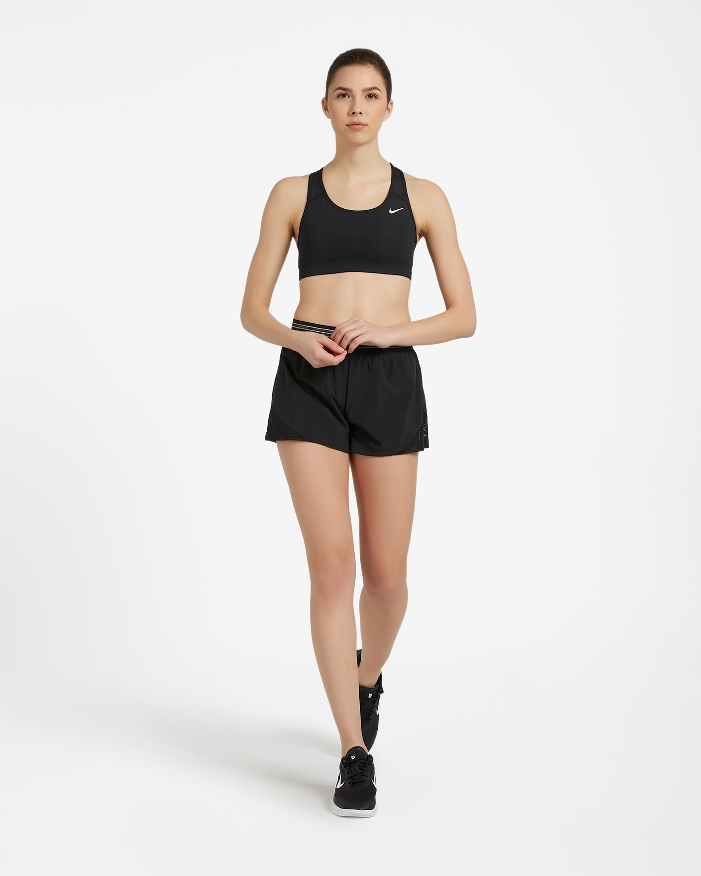 Bra training NIKE SWOOSH CLASSIC W - Nero - 3 | Cisalfa Sport