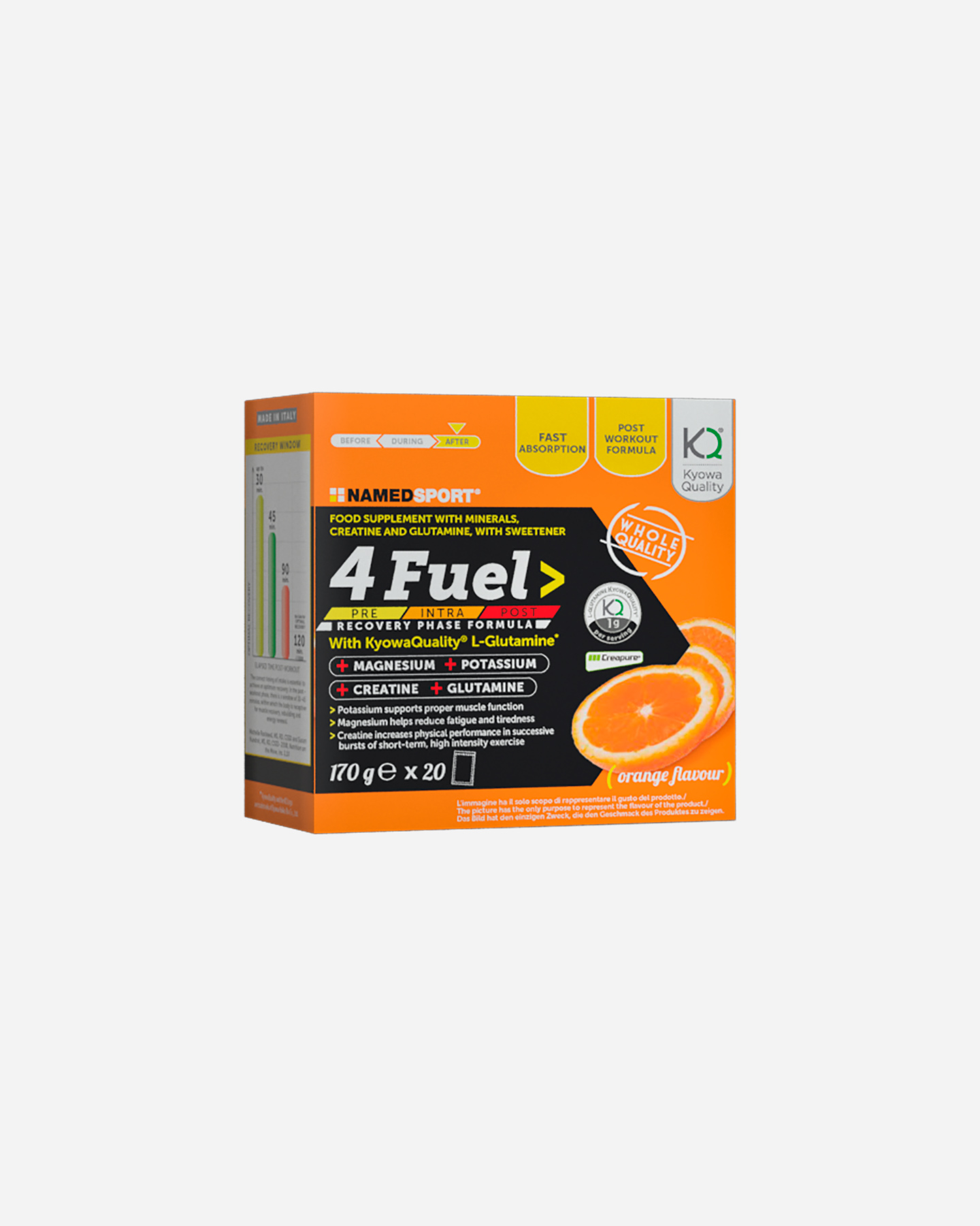 Energetico NAMED SPORT 4 FUEL IN POLVERE 20 BUSTINE 170G - Color mix - 0 | Cisalfa Sport