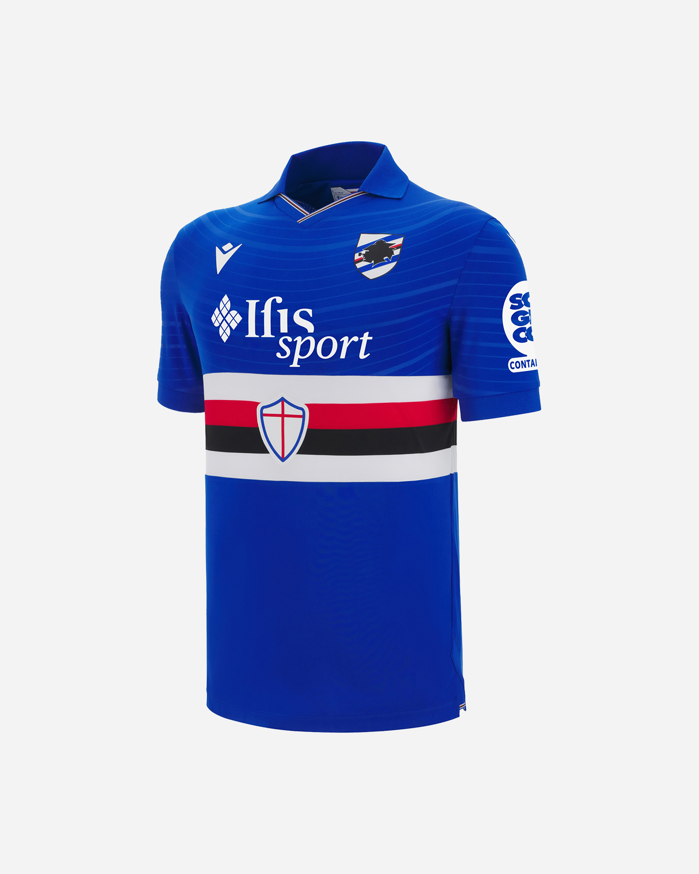 Maglia calcio ufficiale MACRON SAMPDORIA HOME 25-26 M - Color mix - 0 | Cisalfa Sport