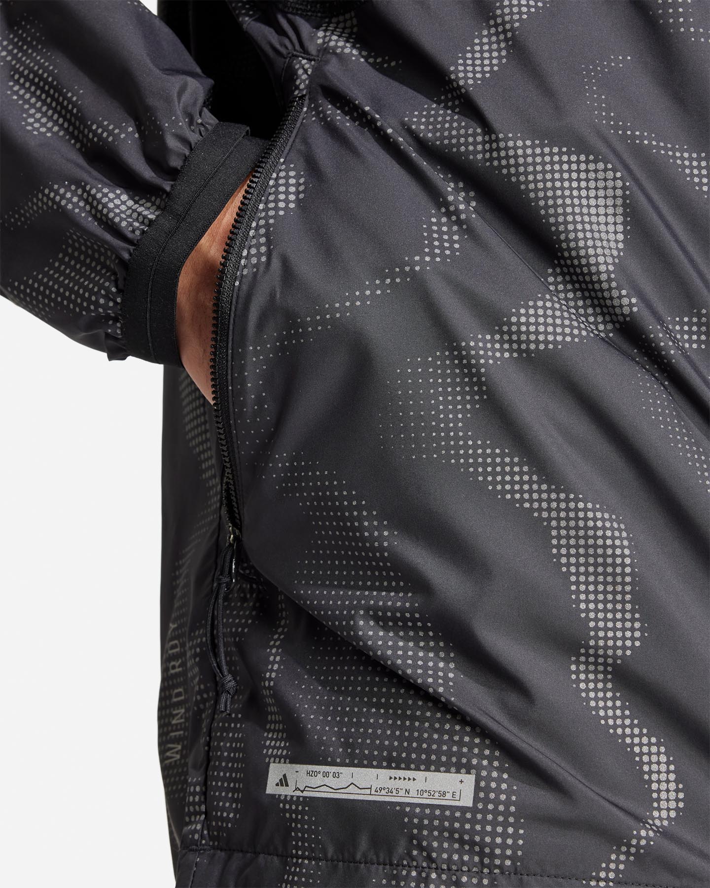 Giacca running ADIDAS ULTIMATE PREMIUM M - Nero - 4 | Cisalfa Sport