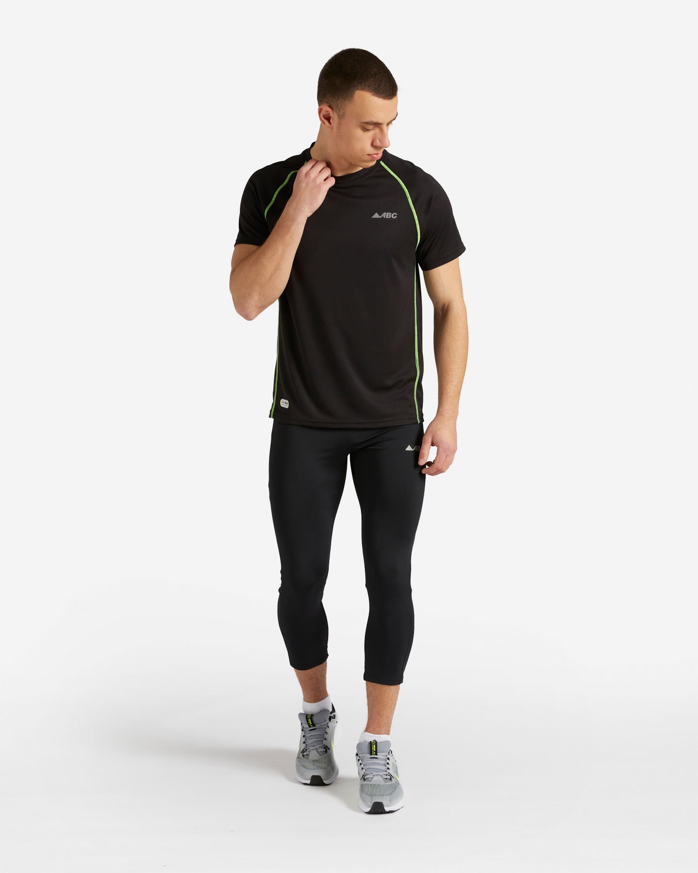 T-shirt running ABC DASH M - Verde - 1 | Cisalfa Sport