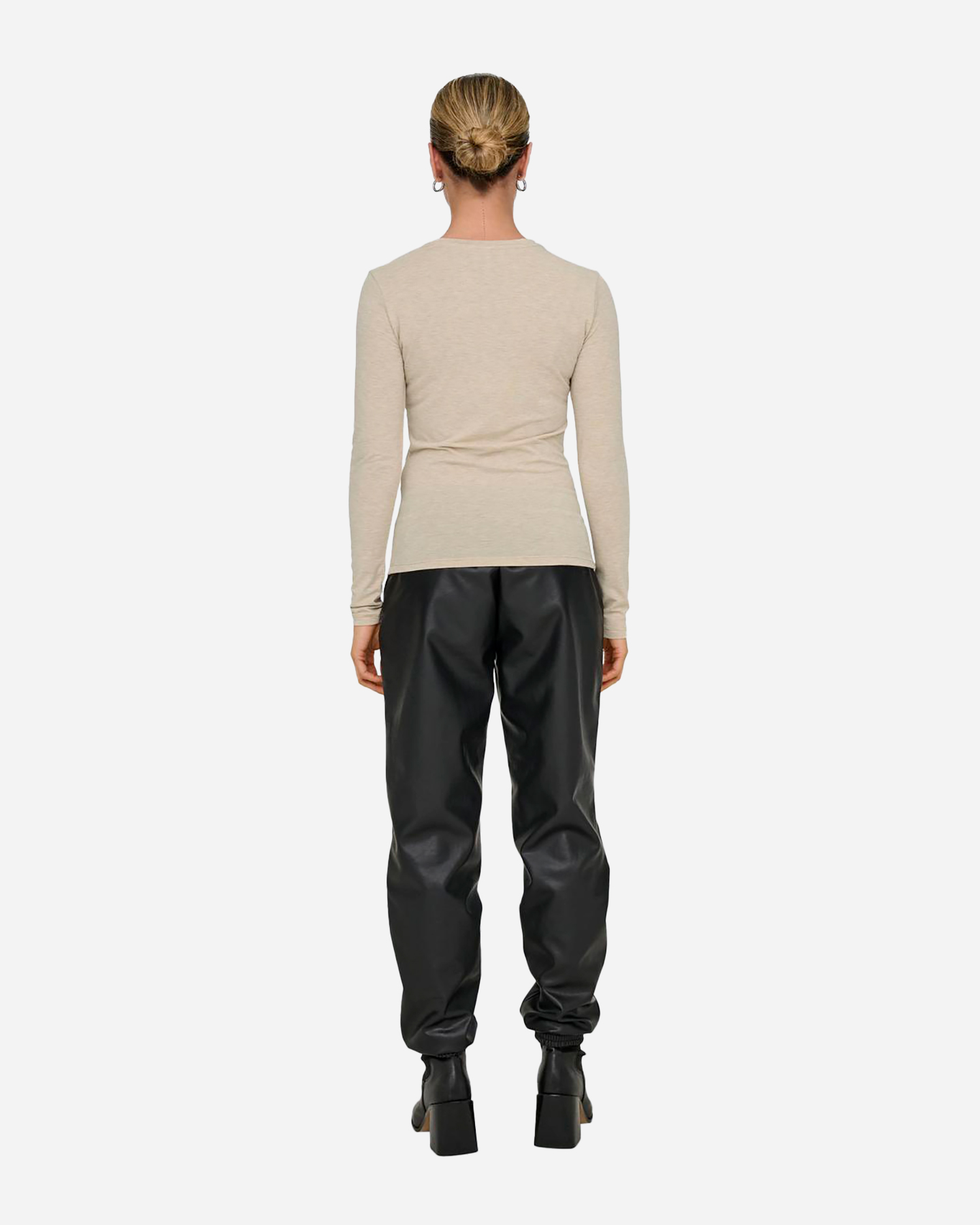 T-shirt ONLY SIA W - Beige - 4 | Cisalfa Sport