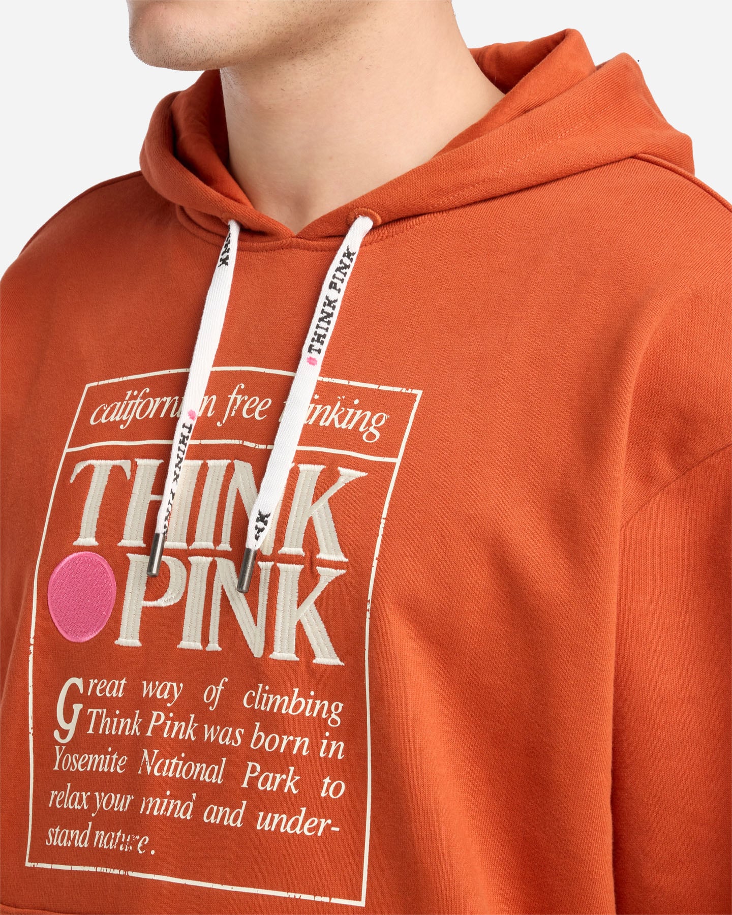 Felpa THINK PINK PORTALOGO M - Rosso - 5 | Cisalfa Sport