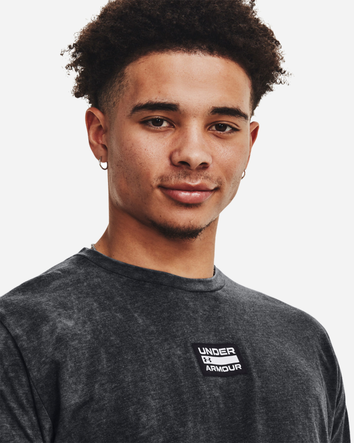 T-shirt UNDER ARMOUR LOGO ELEVET CORE WASH M - 3 | Cisalfa Sport