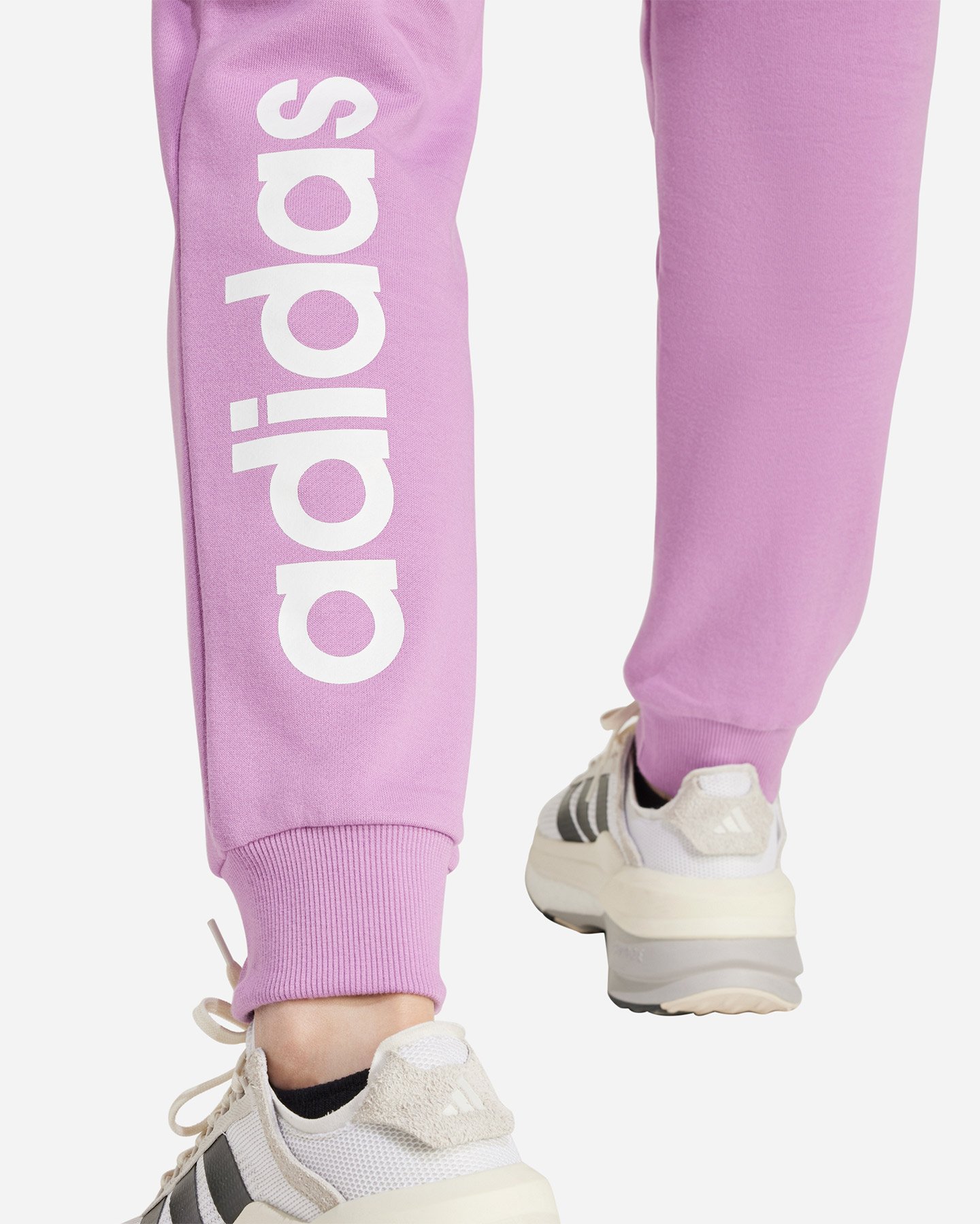 Pantalone ADIDAS LOGO LINEAR W - Viola - 5 | Cisalfa Sport