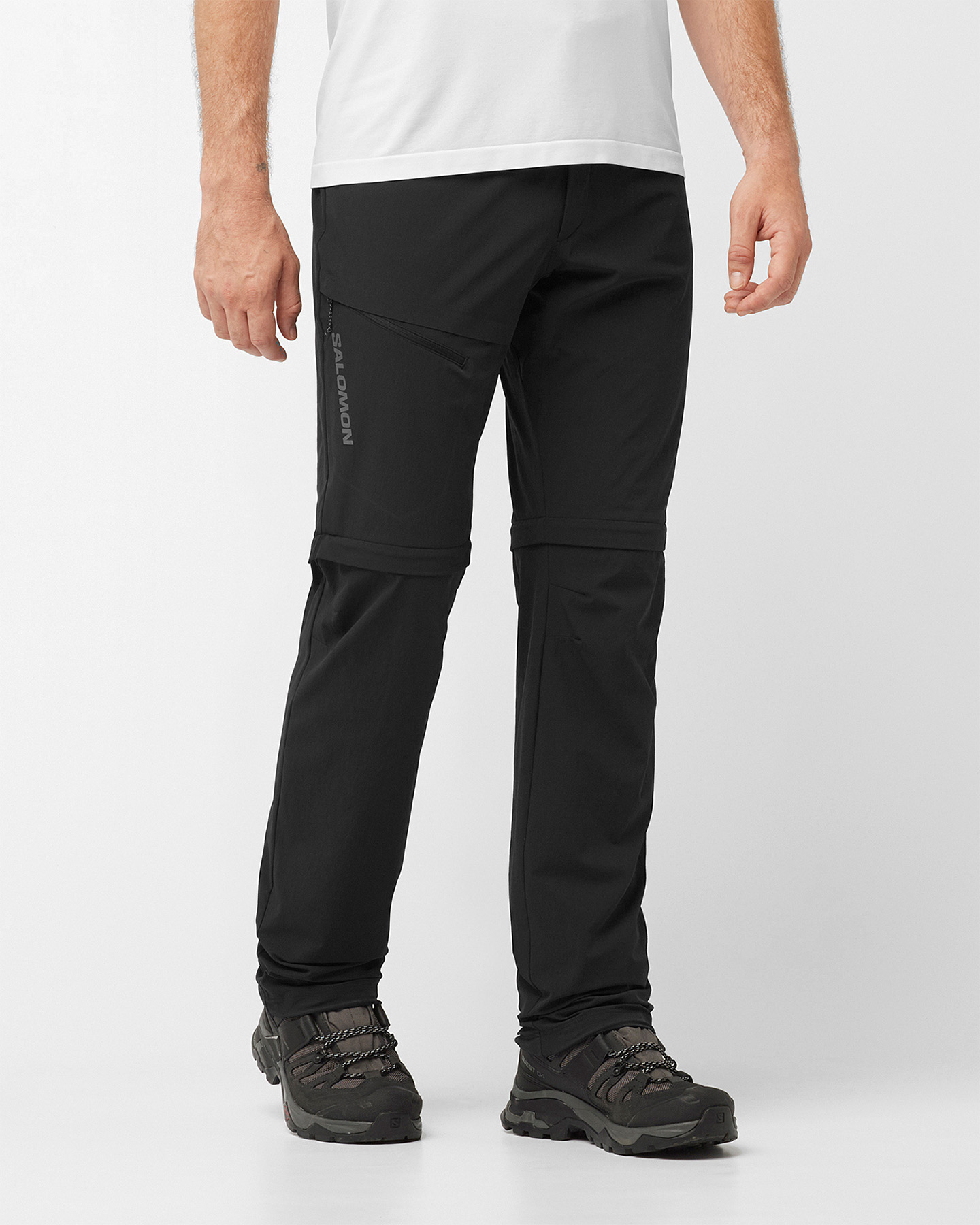 Pantalone outdoor SALOMON WAYFARER M - Nero - 1 | Cisalfa Sport