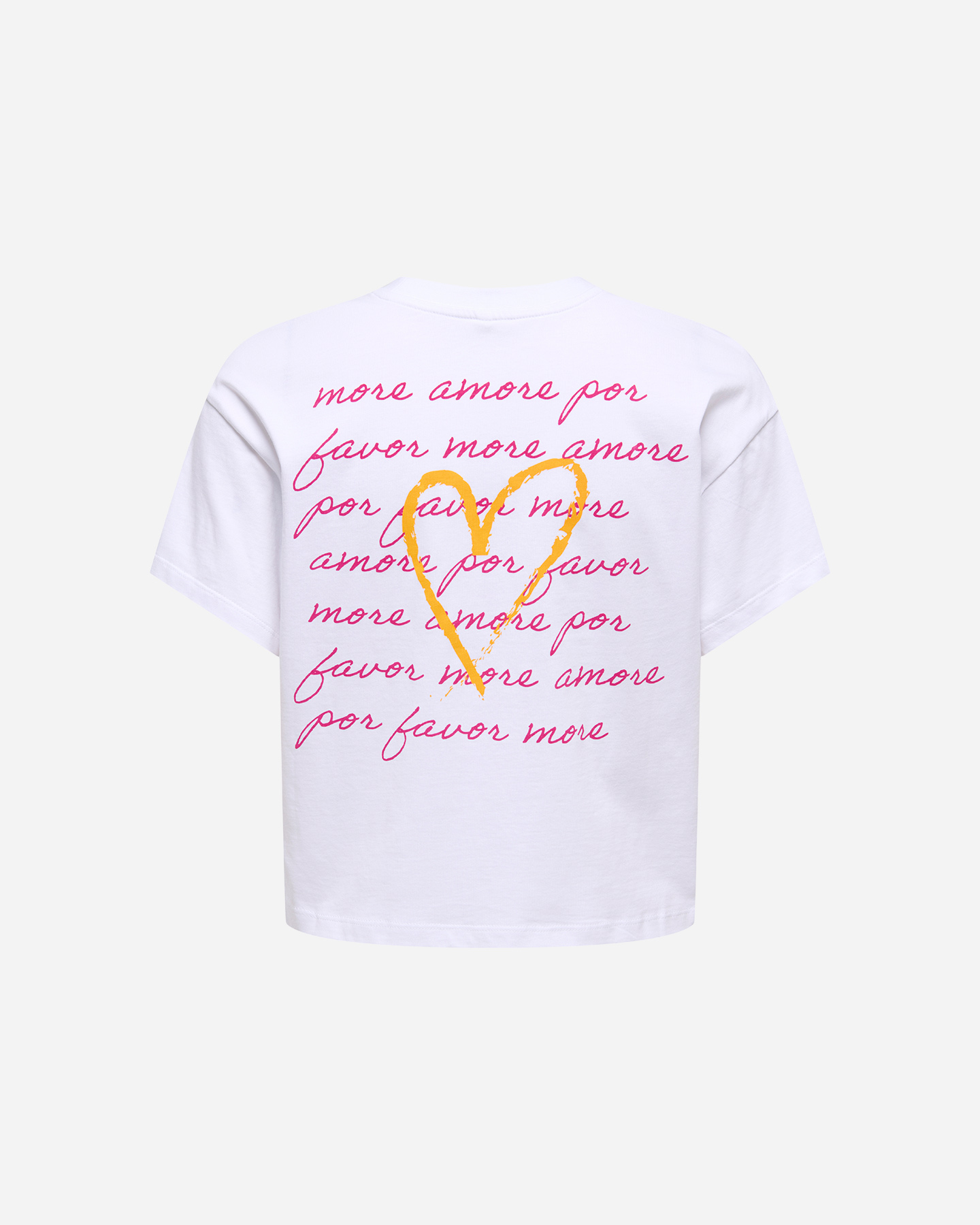 T-shirt ONLY ANNBEL BOXY CROP W - Bianco - 1 | Cisalfa Sport