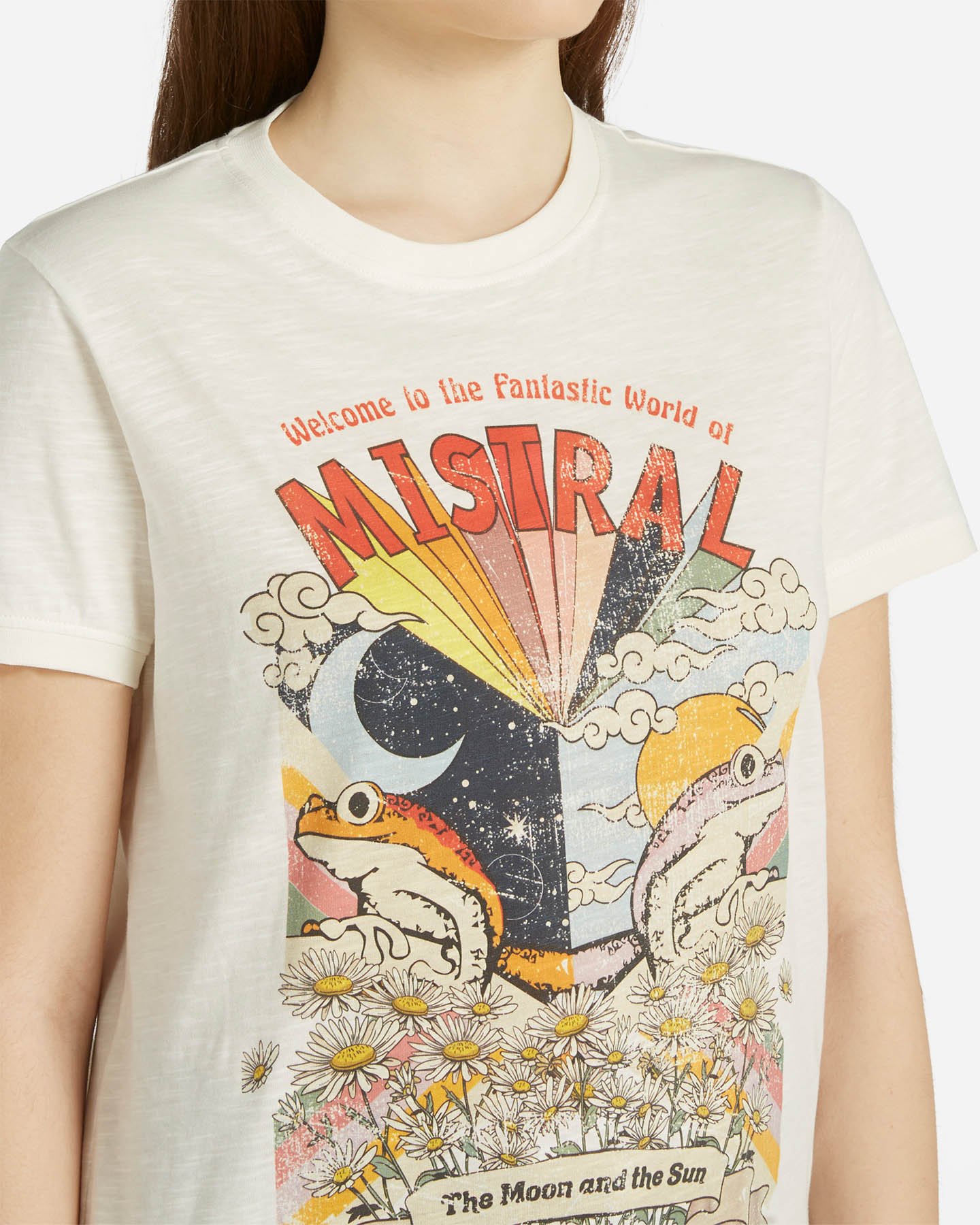 T-shirt MISTRAL BOYFRIEND W - Bianco - 4 | Cisalfa Sport