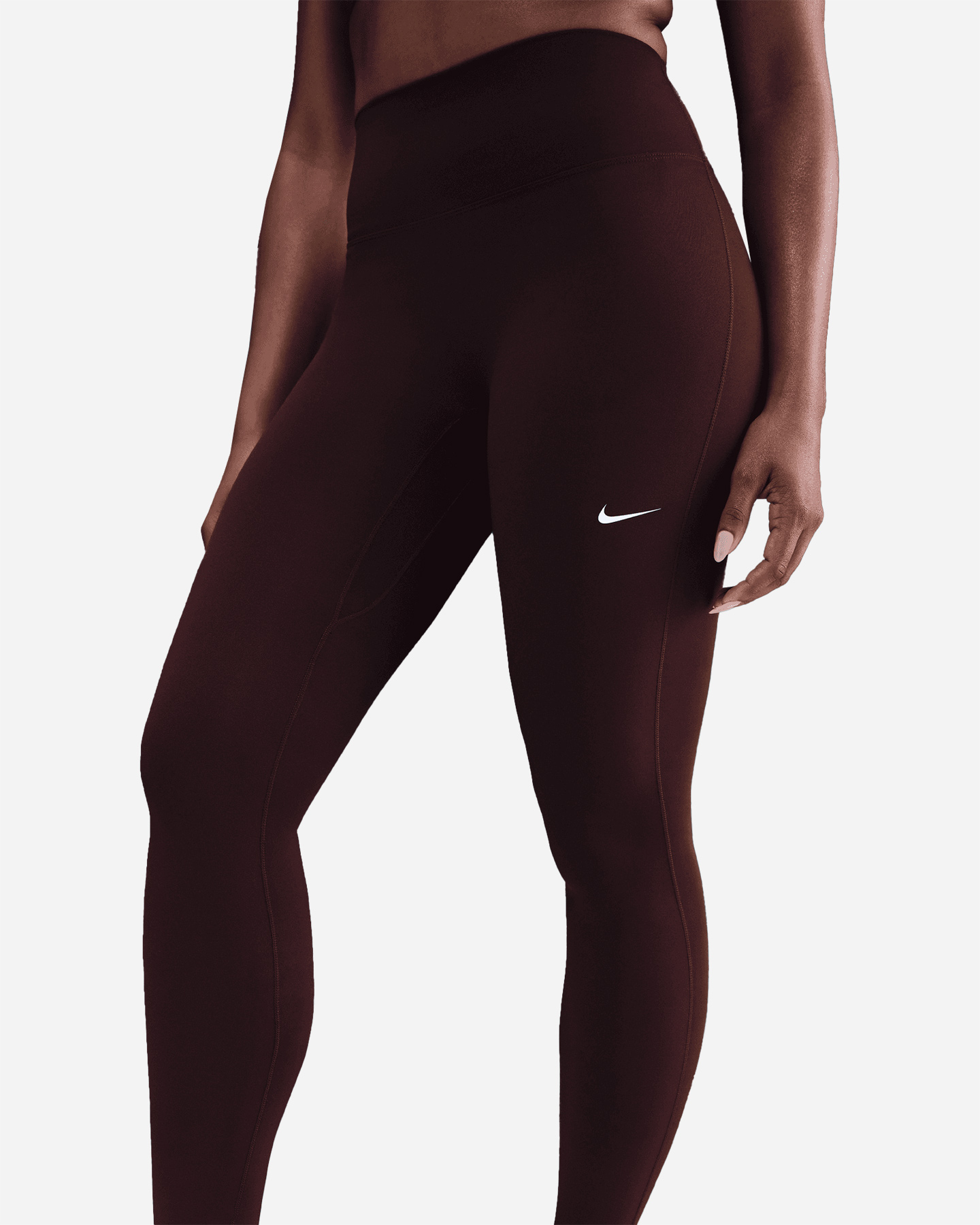 Leggings NIKE DRI FIT ONE USEAM W - Rosso - 3 | Cisalfa Sport