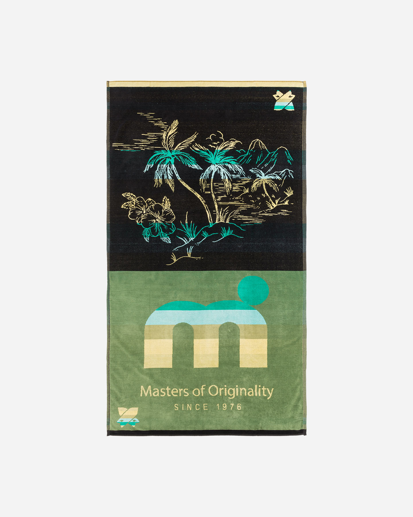 Telo mare MISTRAL COLORBLOCK PALMS LOGO  - Color mix - 0 | Cisalfa Sport