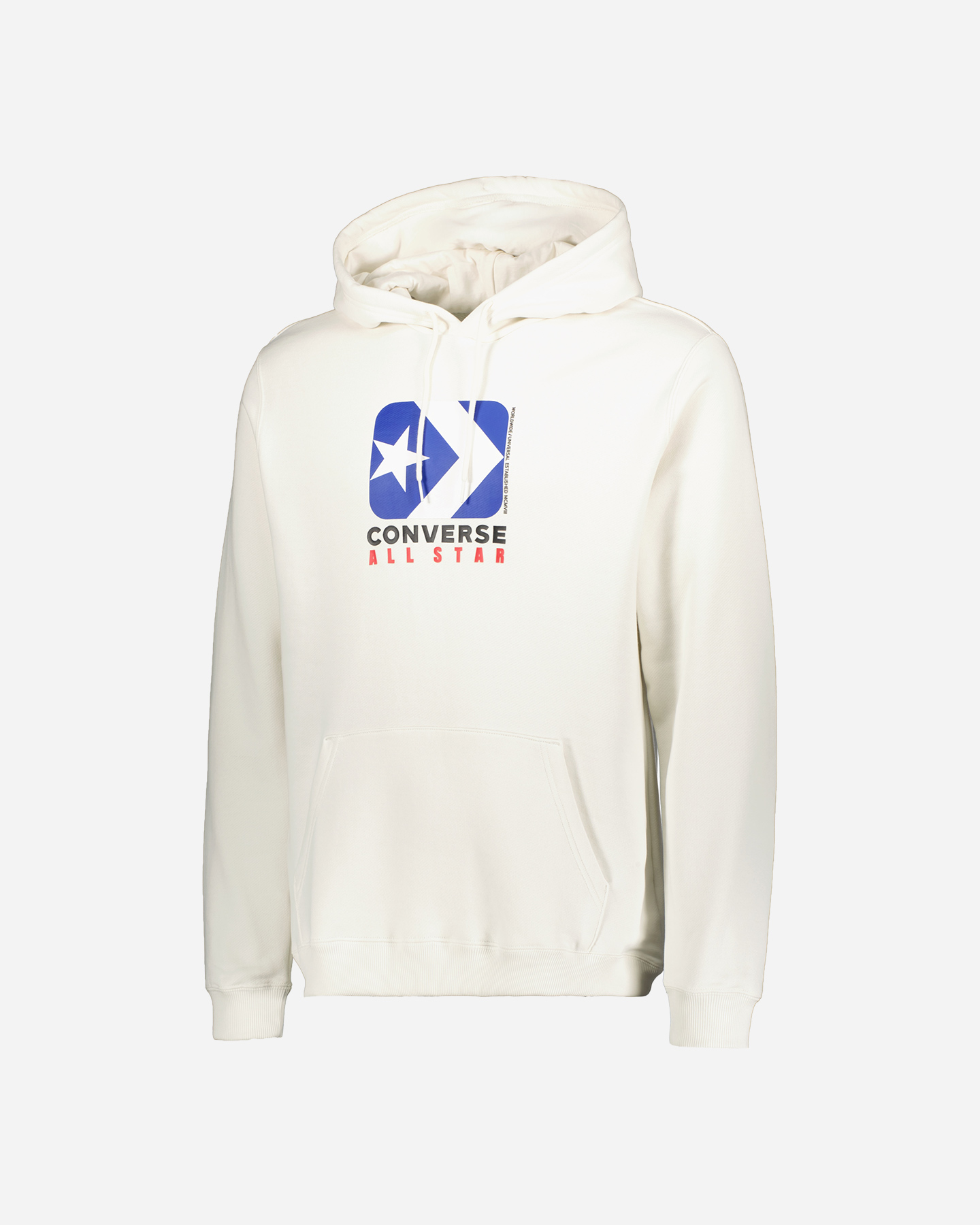 Felpa CONVERSE ICON PLAY M - Bianco - 0 | Cisalfa Sport
