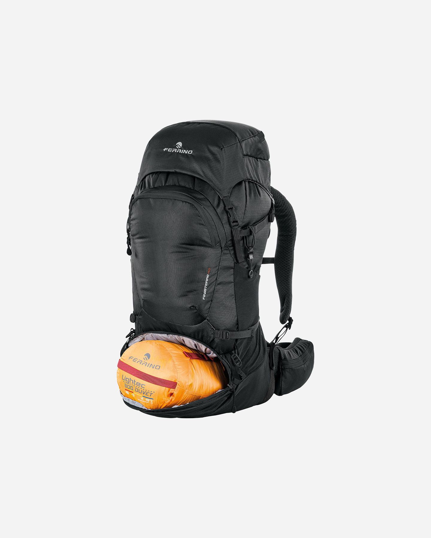 Zaino escursionismo FERRINO FINISTERRE 48  - Nero - 2 | Cisalfa Sport